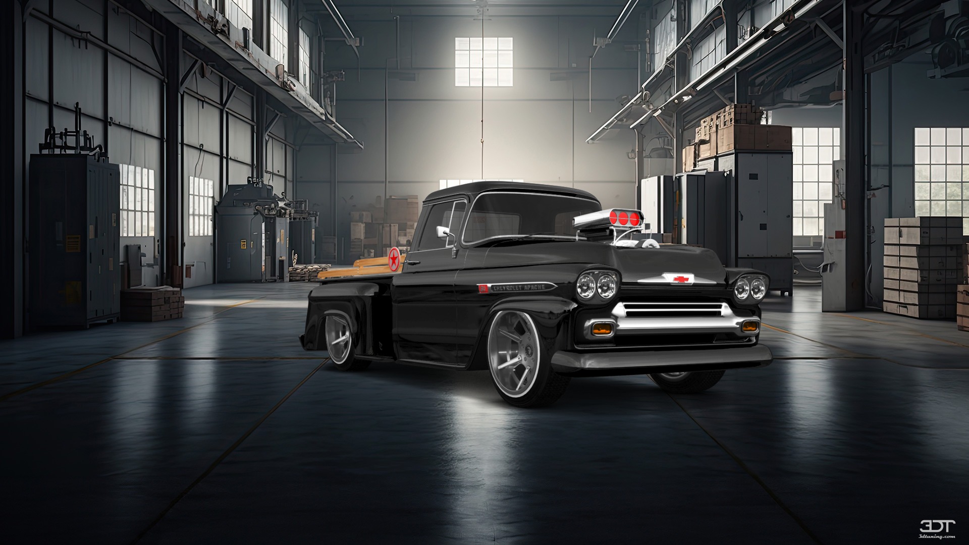 Chevrolet Apache Stepside 2 Door pickup truck 1959