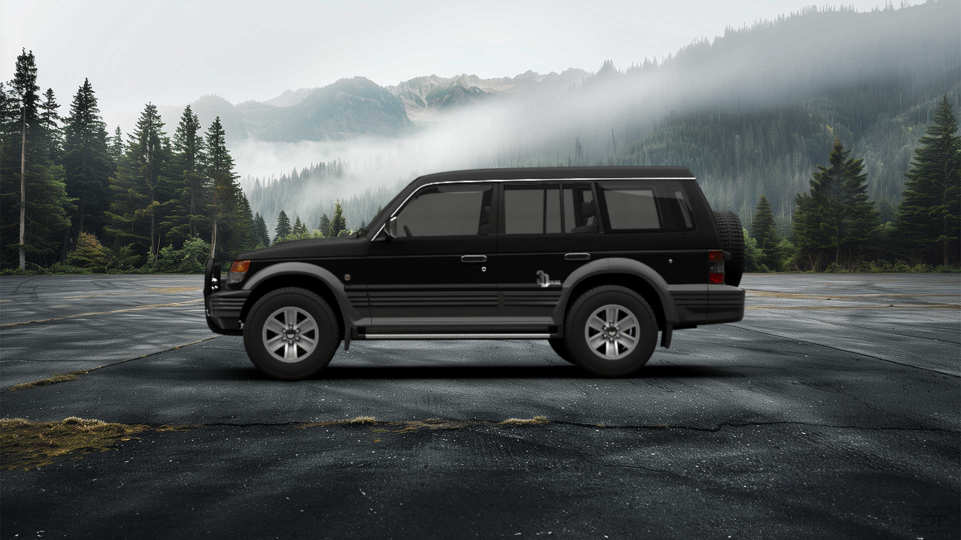 Mitsubishi Pajero SUV 1991 tuning