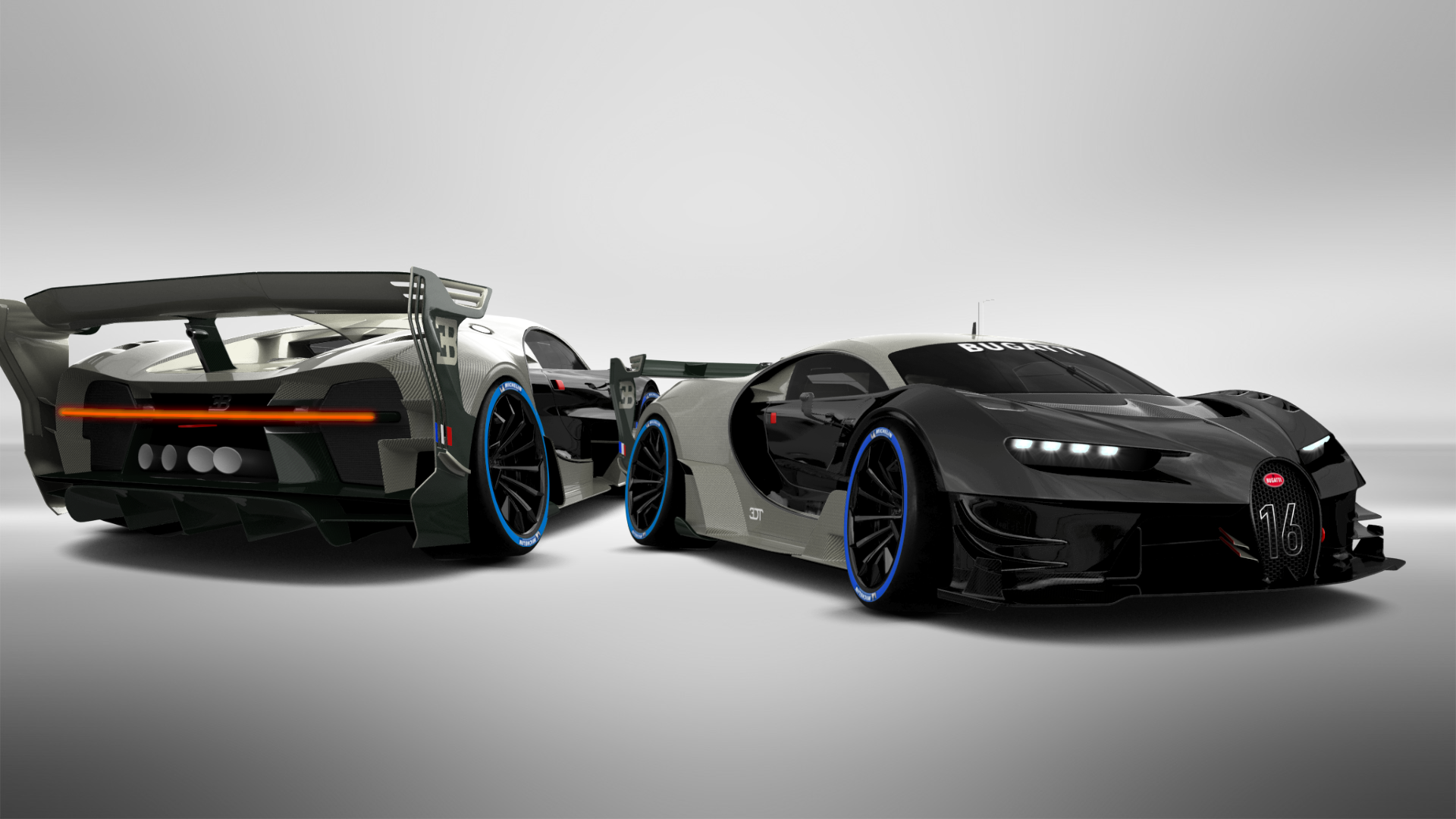 Tuning Bugatti Vision GT Supercar 2015