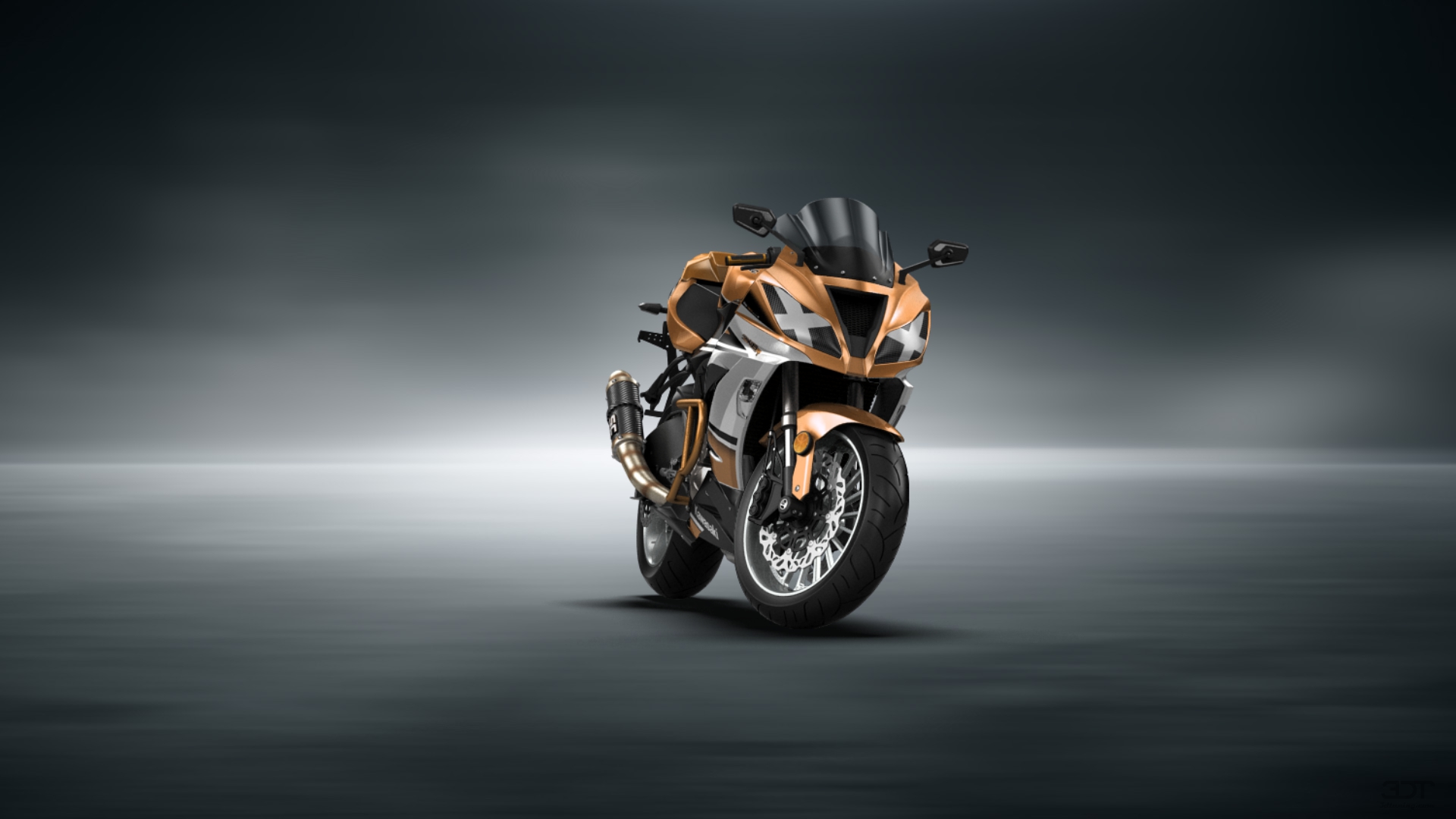 Kawasaki Ninja ZX 6R Sport Bike 2015