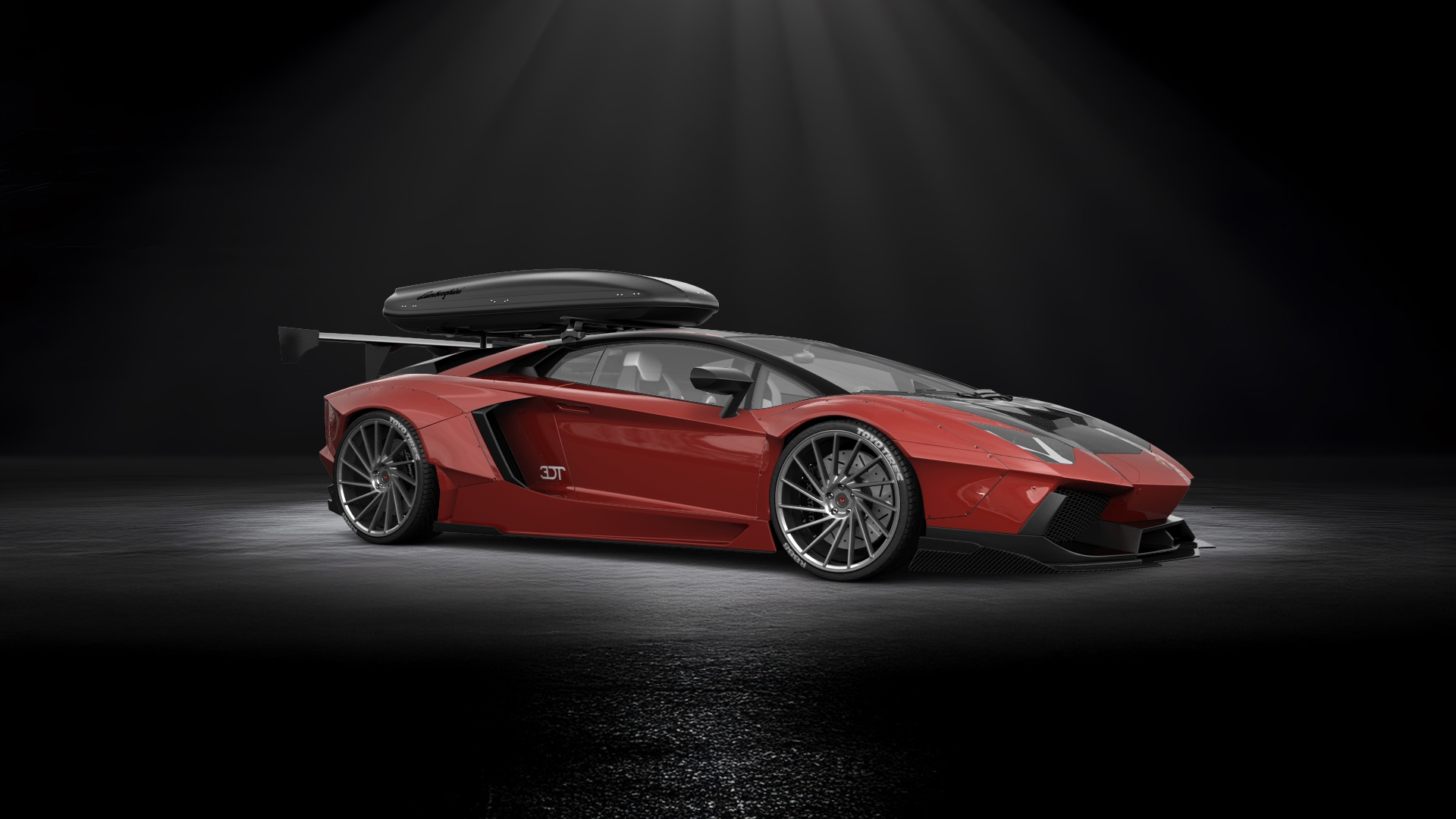 Lamborghini Aventador 2 Door Coupe 2012 tuning