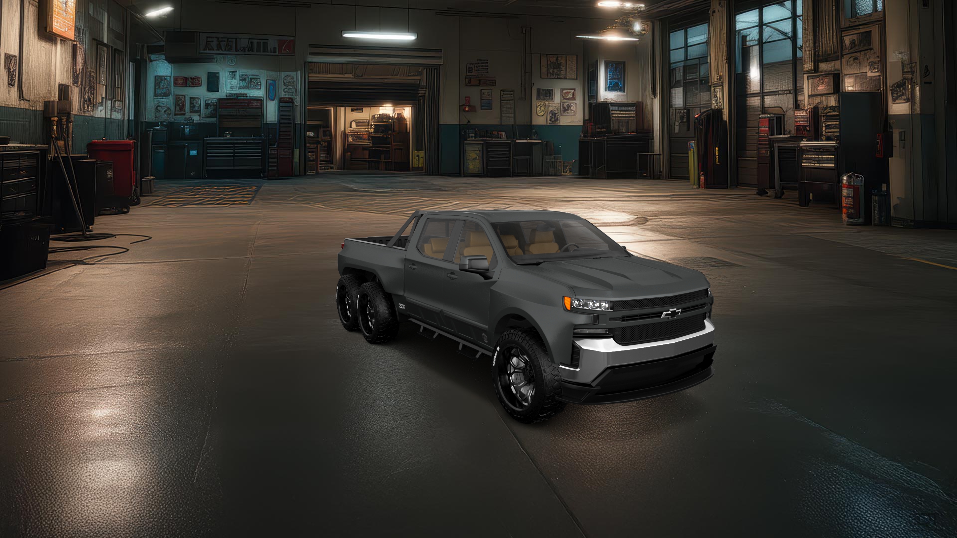 Chevrolet Silverado Hennessey Goliath 6X6 Truck 2020 tuning