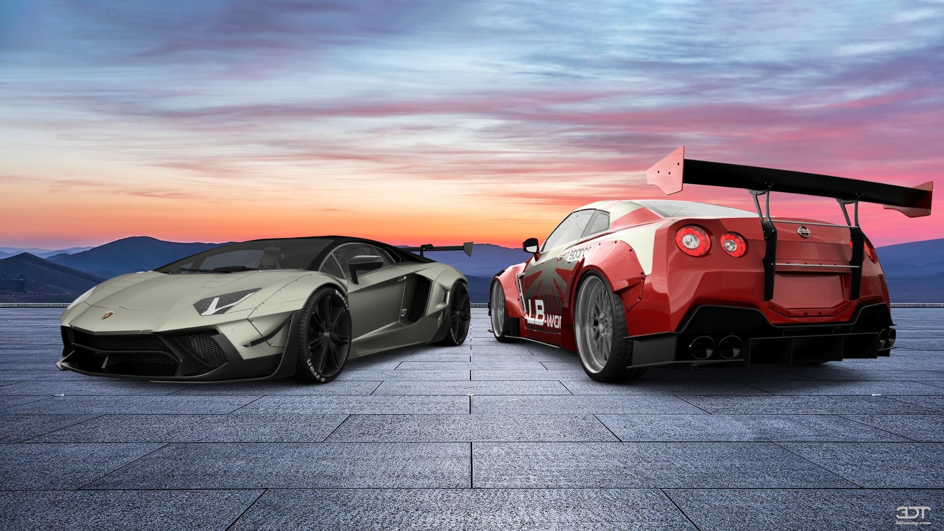 Lamborghini Aventador 2 Door Coupe 2012 tuning