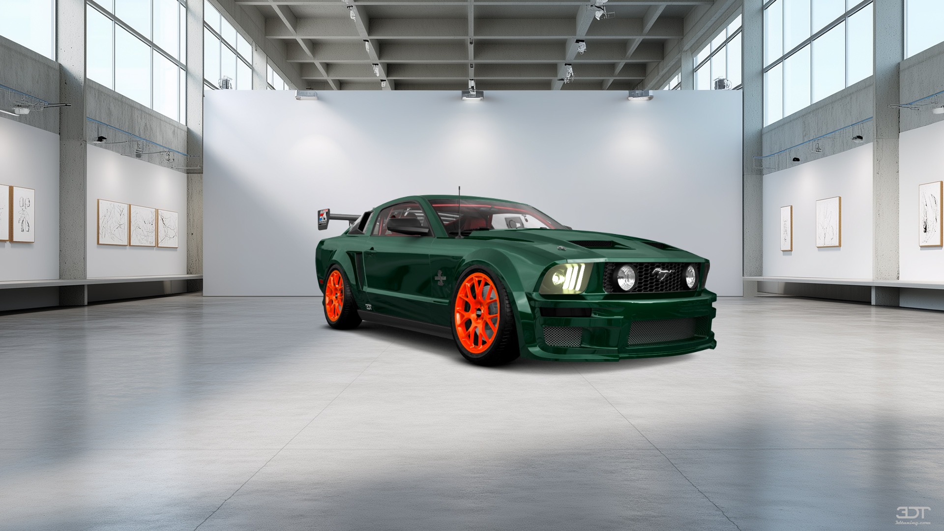 Ford Mustang 2 Door Coupe 2006 tuning