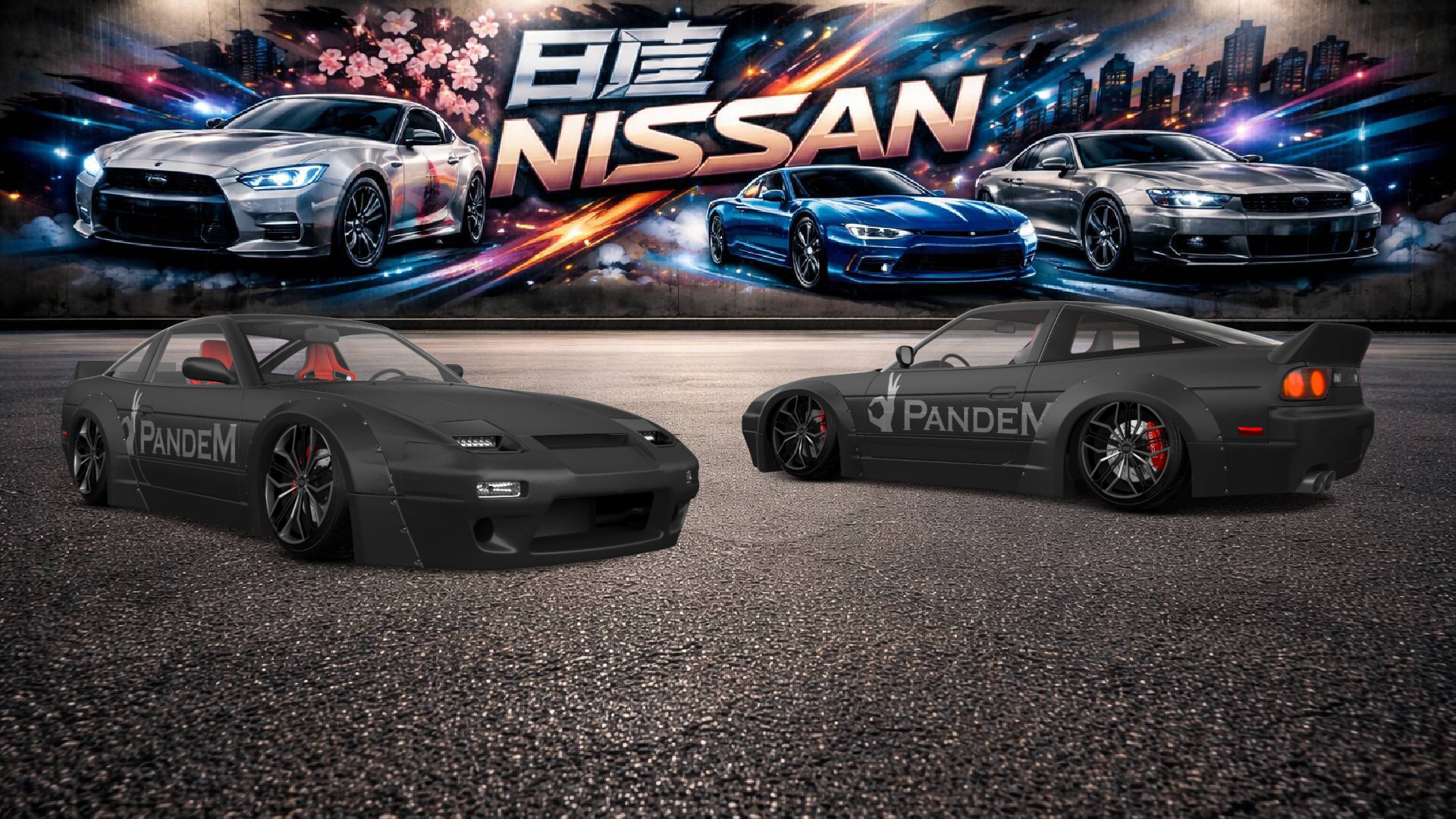 Nissan 240SX 3 Door Hatchback 1989