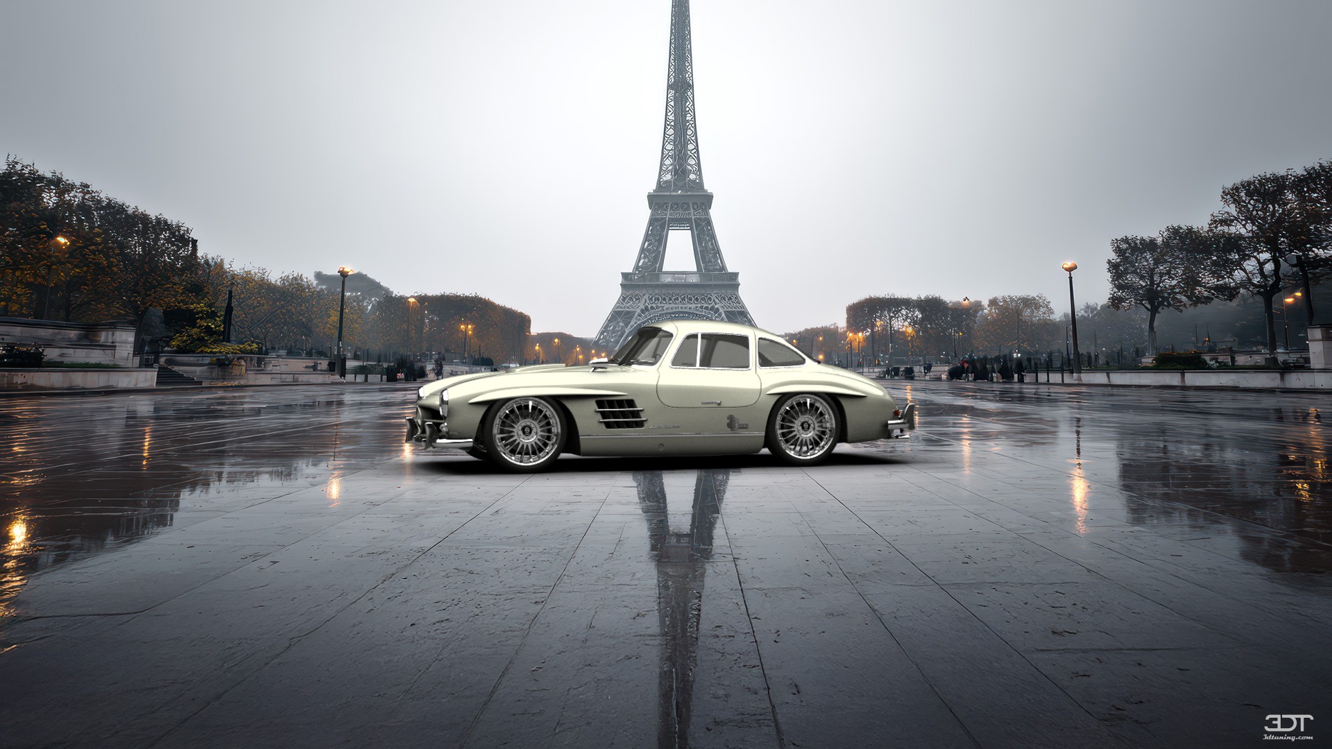 Mercedes 300SL Convertible 1954 tuning