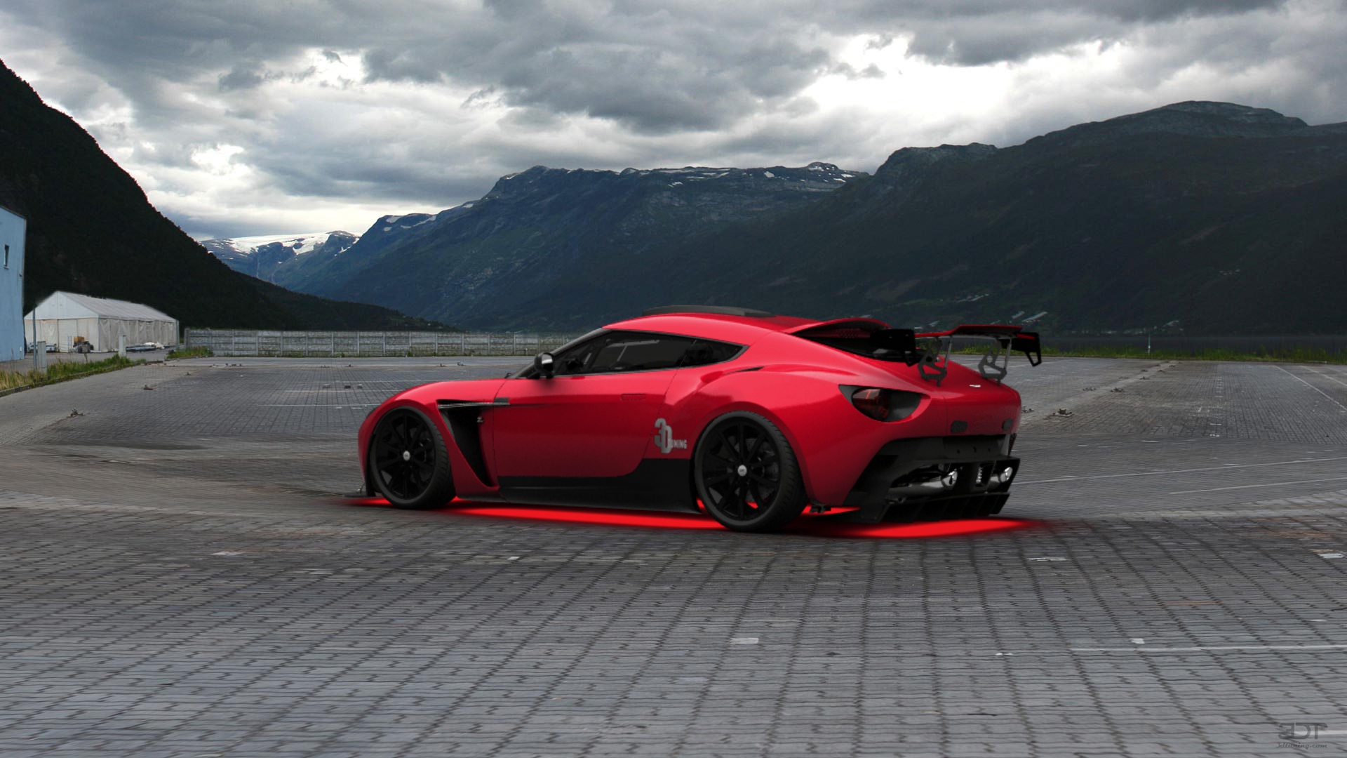 Aston Martin V12 Zagato Coupe 2012 tuning