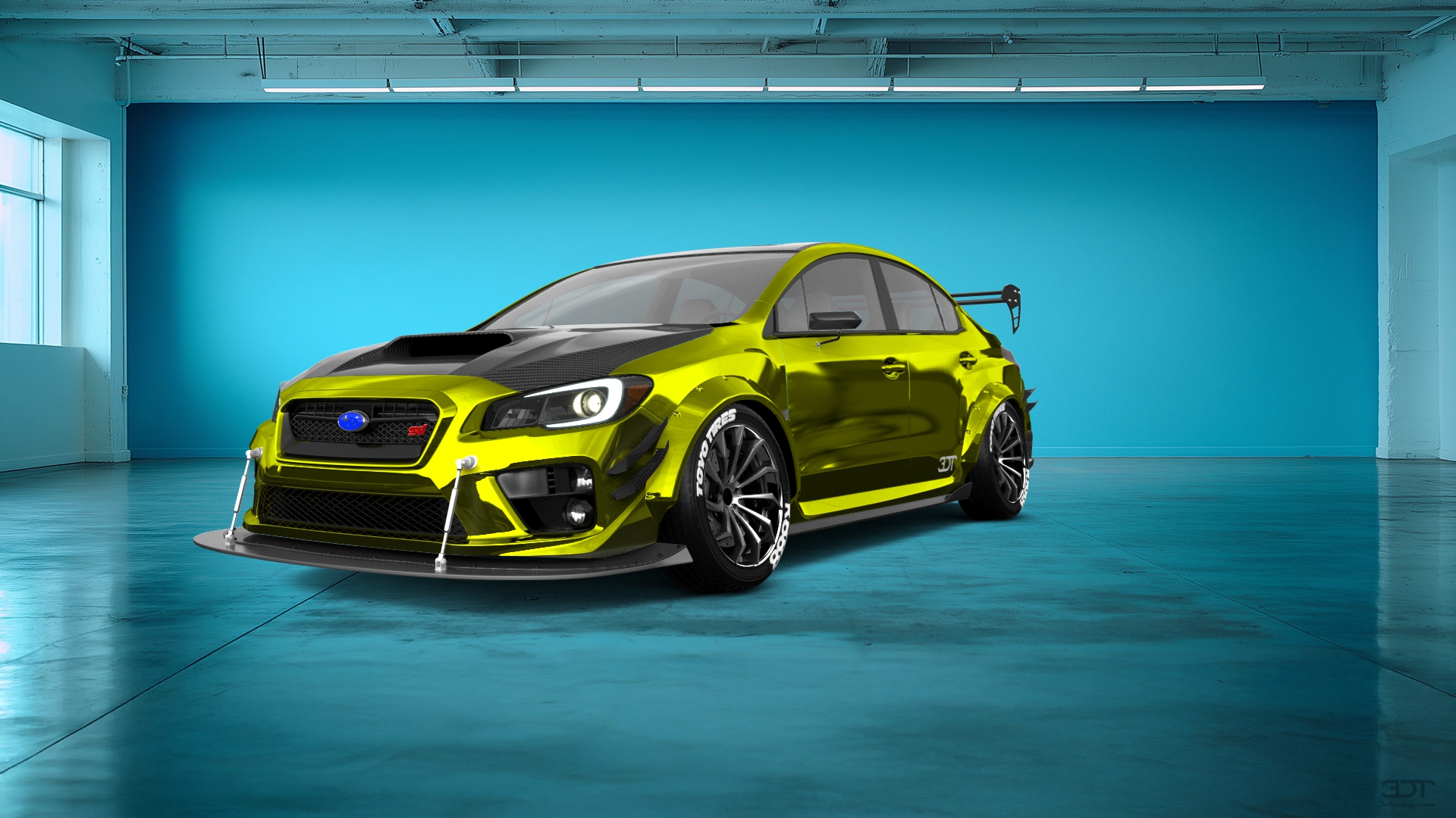 Subaru Impreza WRX STI 4 Door Saloon 2015 tuning