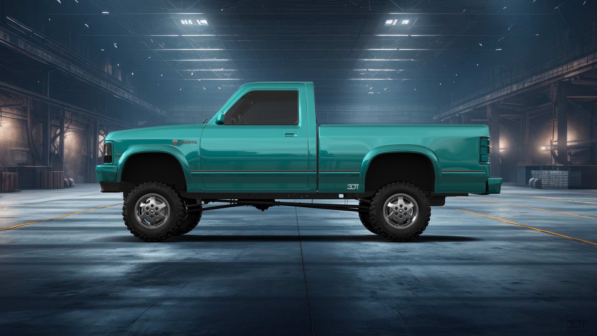 Dodge Dakota Regular Cab 2 Door pickup truck 1987