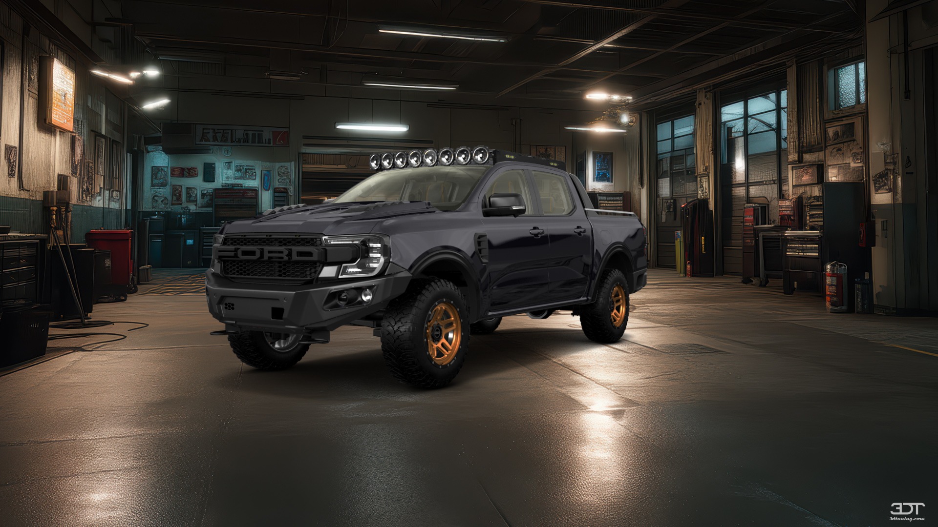 Ford Ranger 4 Door pickup truck 2022 tuning