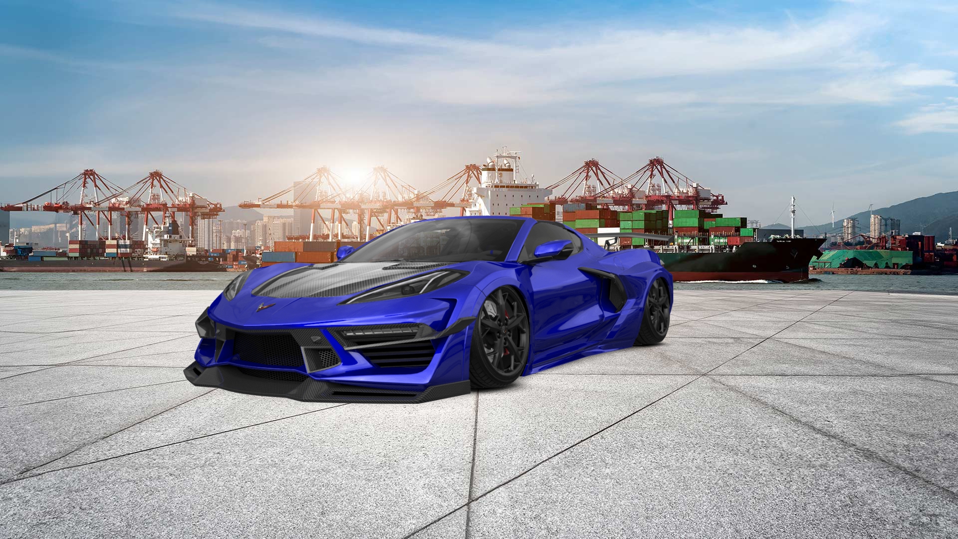 Chevrolet Corvette 2 door targa top 2020 tuning