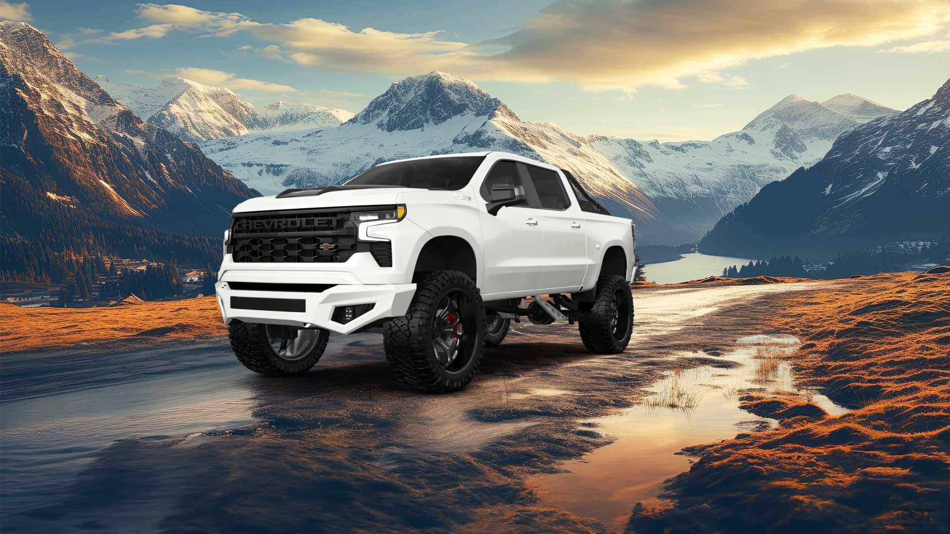 Chevrolet Silverado 1500 Crew Cab 5.8 ft box 4 Door pickup truck 2023