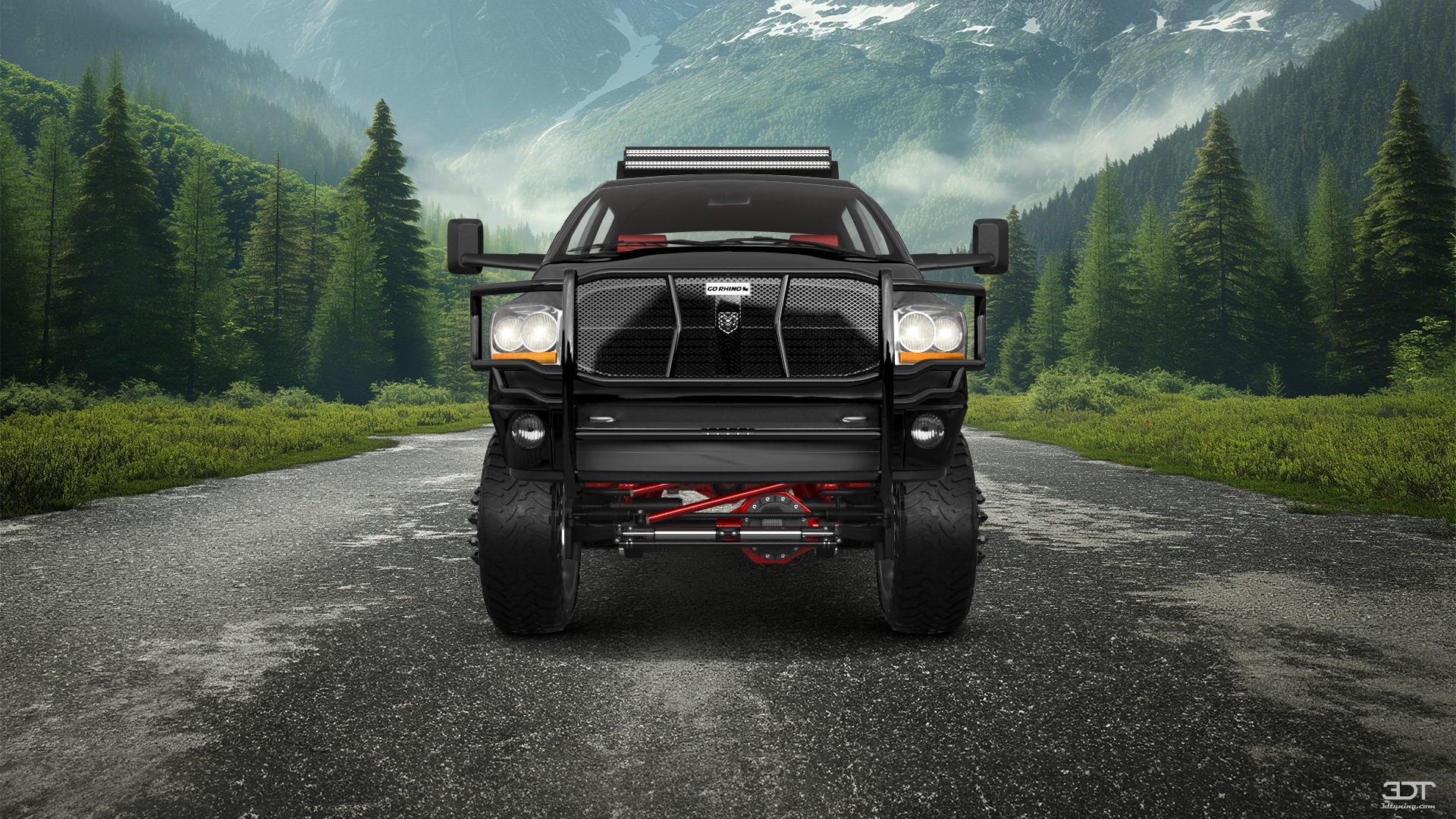 Dodge Ram 3500 Dually 4 Door pickup truck 2007