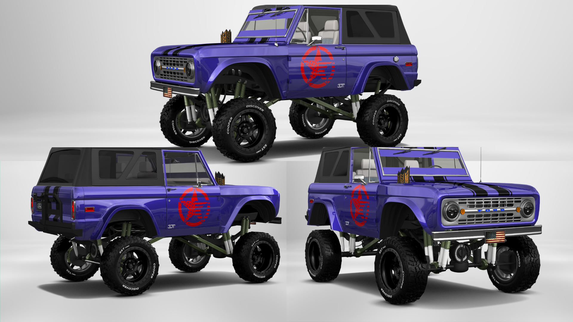 Ford Bronco 3 Door SUV 1965