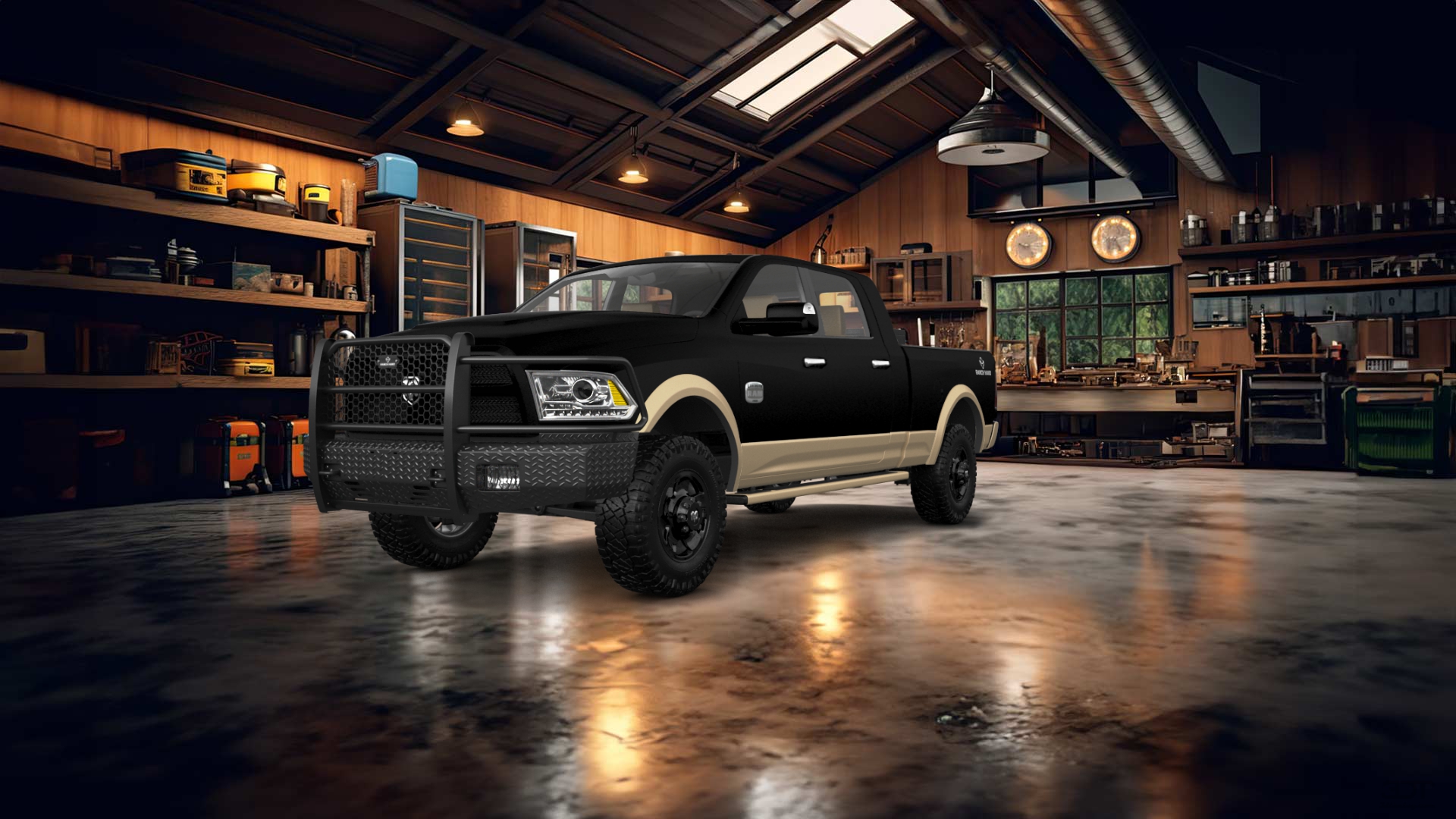 Dodge Ram 2500 Mega Cab 6.4 ft box 4 Door pickup truck 2010