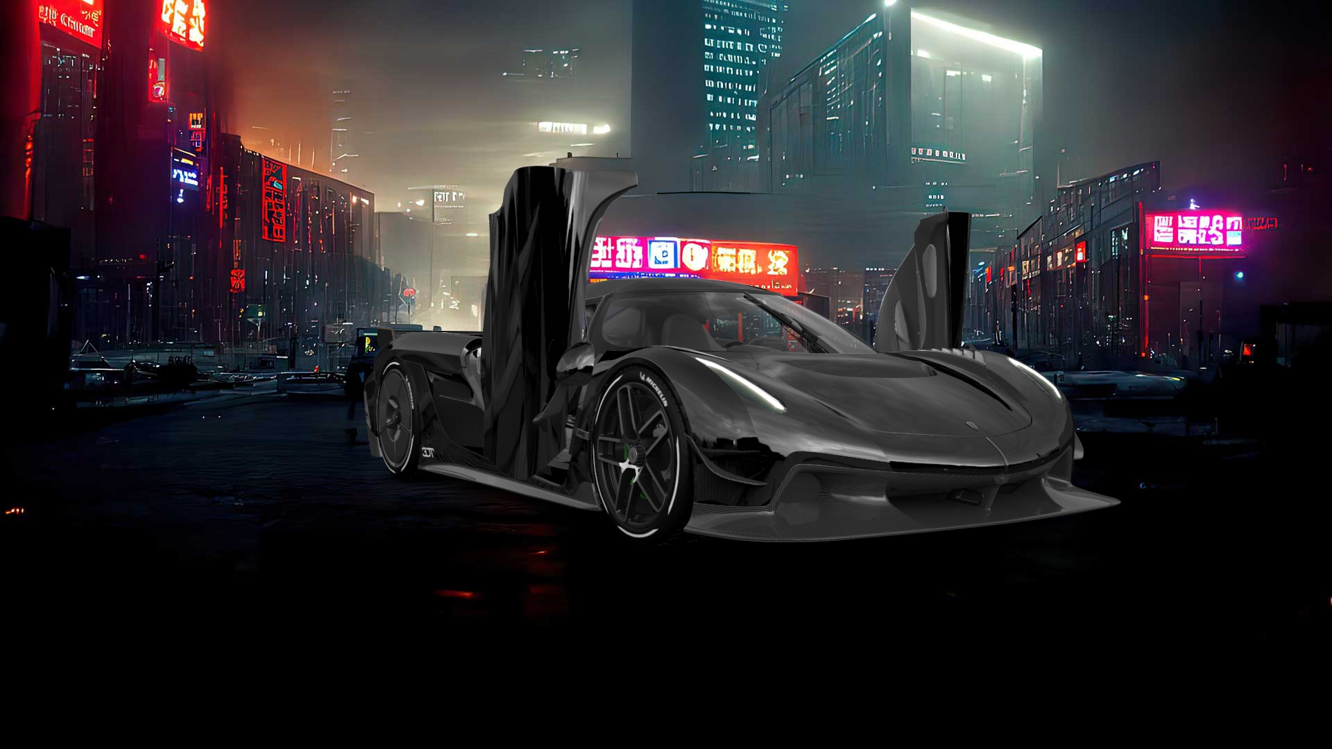 Koenigsegg Jesko 2 door targa top 2020