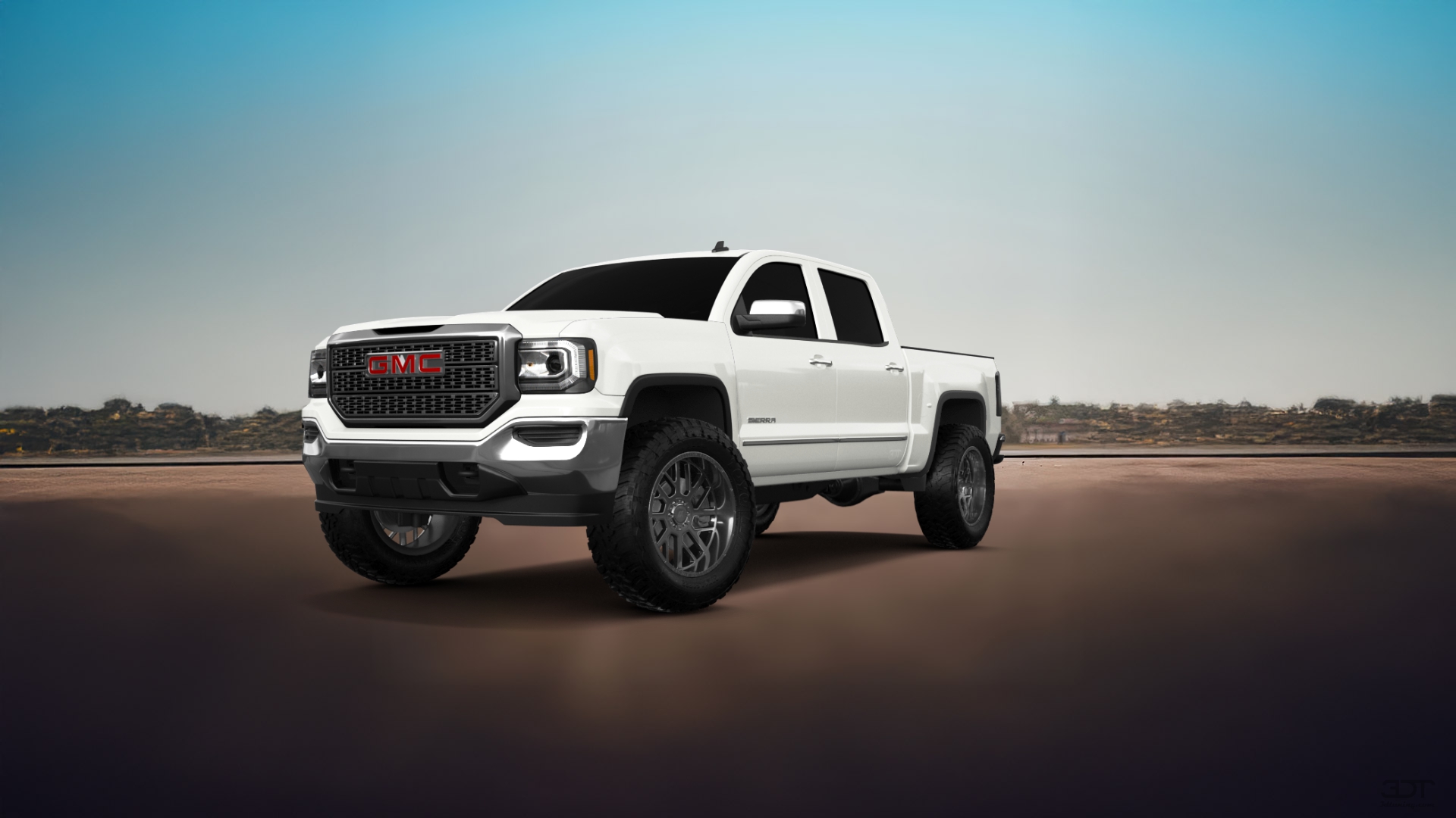 GMC Sierra 1500 Crew Cab 4 Door pickup truck 2016 tuning