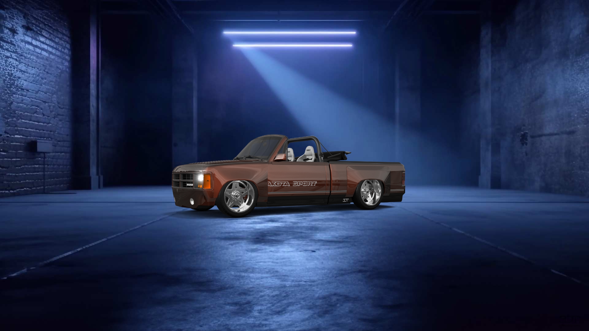 Dodge Dakota Regular Cab 2 Door pickup truck 1987
