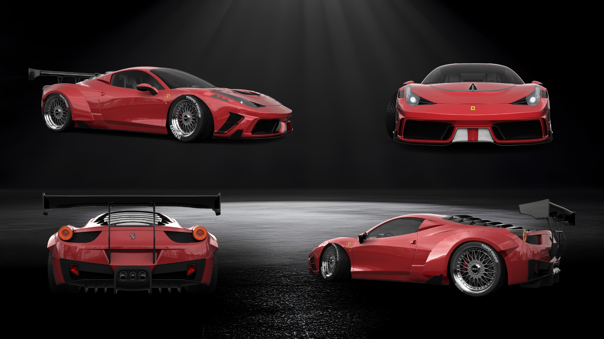 Ferrari 458 Italia 2 door spider 2010