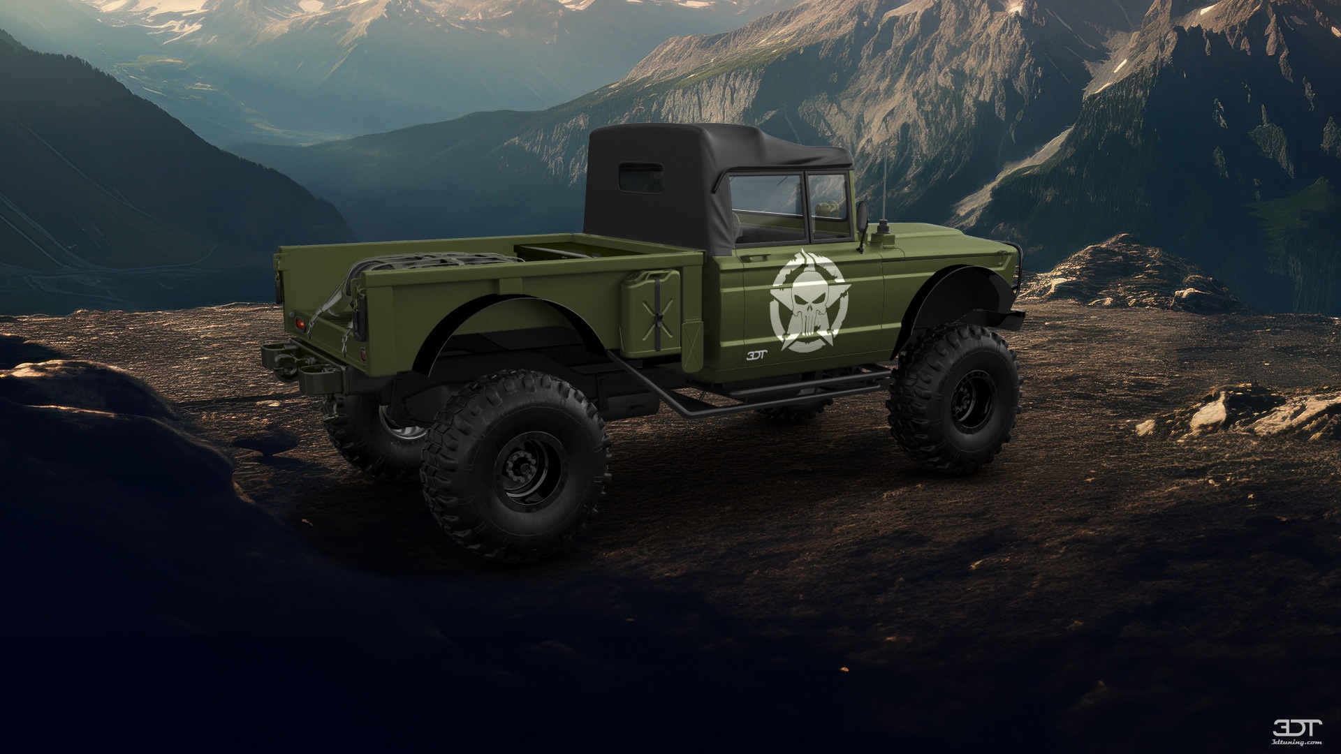 Jeep Kaiser M715 2 Door pickup truck 1968 Images