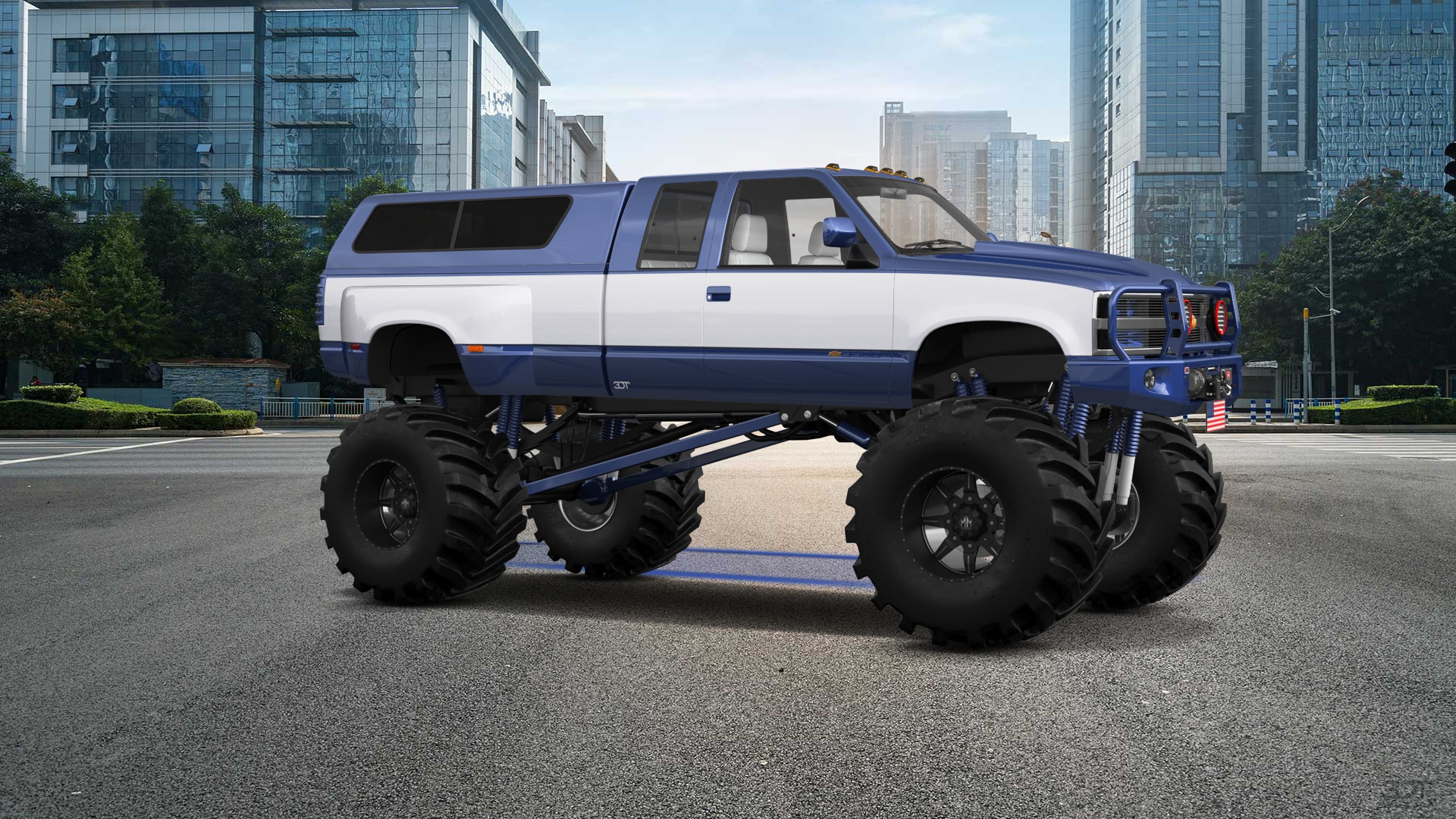 Chevrolet K3500 Extended Cab Pickup Truck 1988 tuning