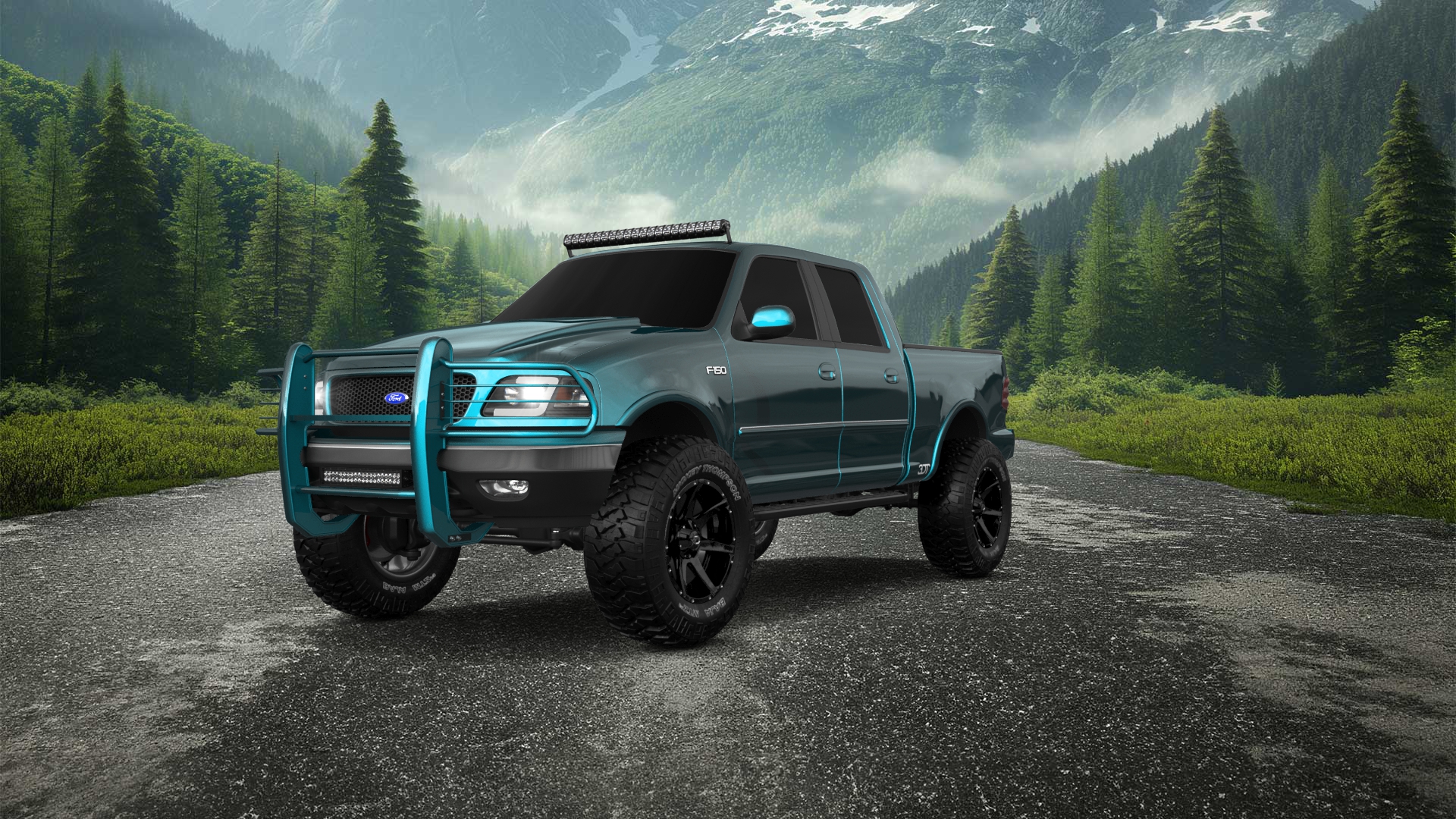 Ford F-150 SuperCrew 4 Door pickup truck 1997