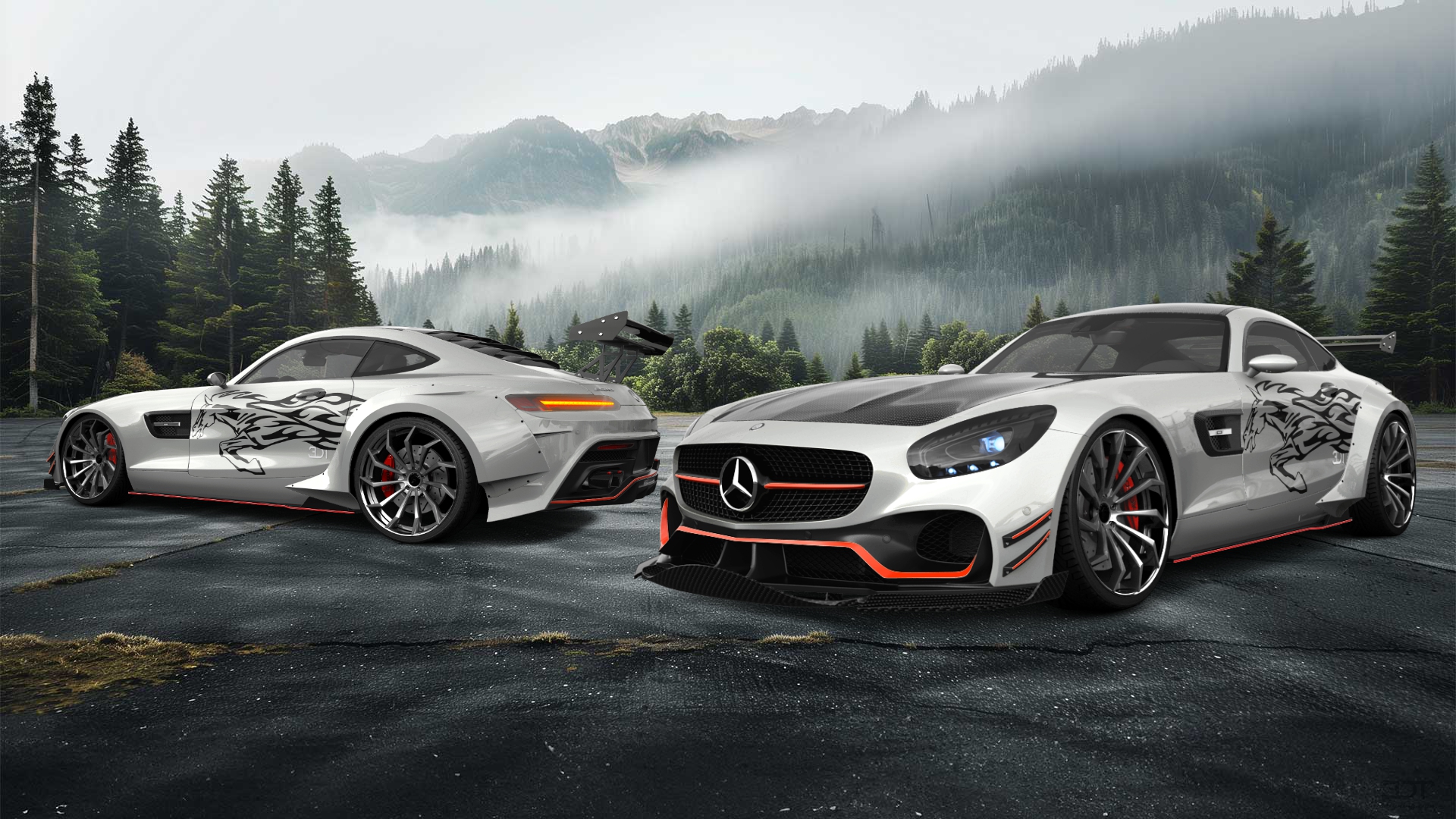 Mercedes AMG GT 2 door fastback coupe 2016