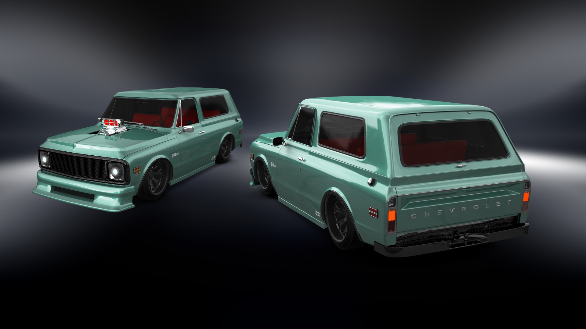 Chevrolet K5 Blazer 2 Door pickup truck 1969 tuning