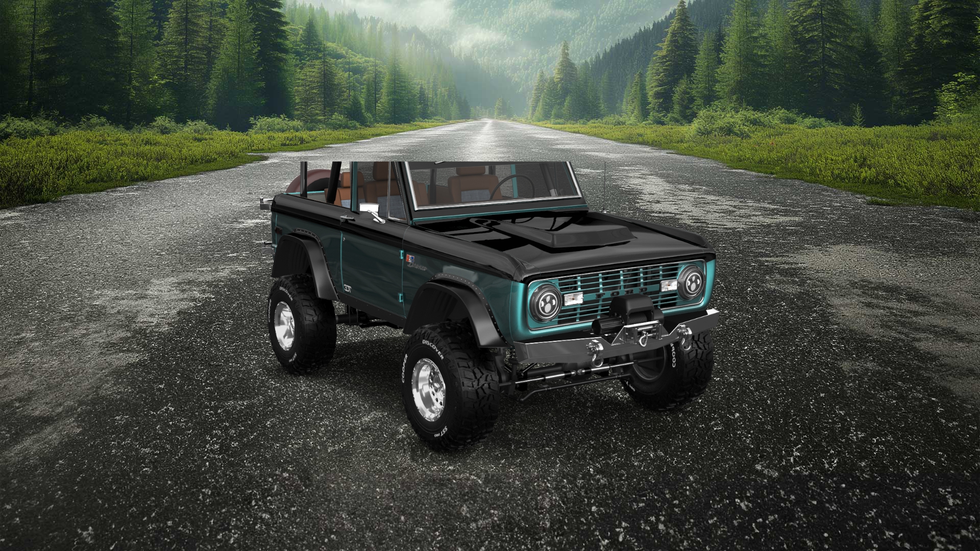 Ford Bronco 3 Door SUV 1965