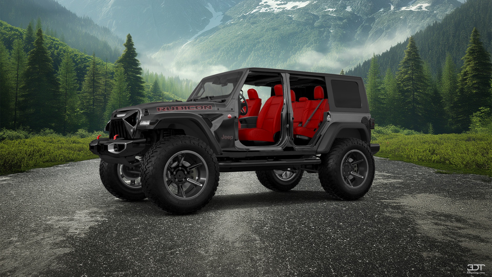 Jeep Wrangler Rubicon JL 4 Door SUV 2017 tuning