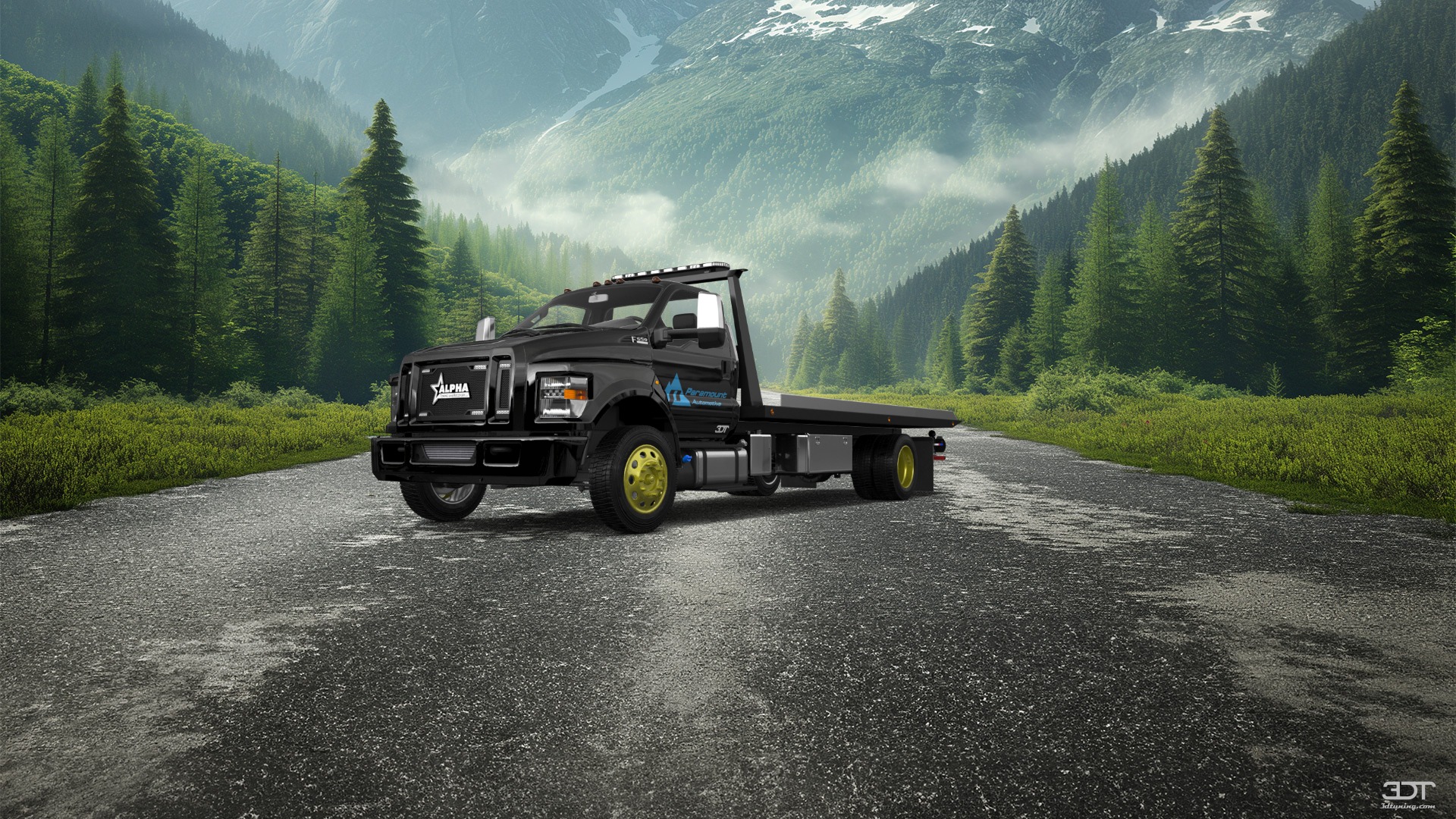 Ford F-650 Tow Truck Pickup 2016