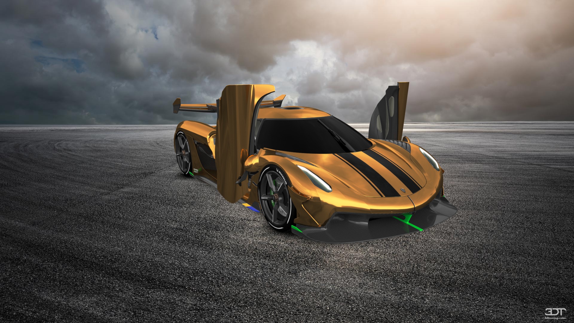 Koenigsegg Jesko 2 door targa top 2020