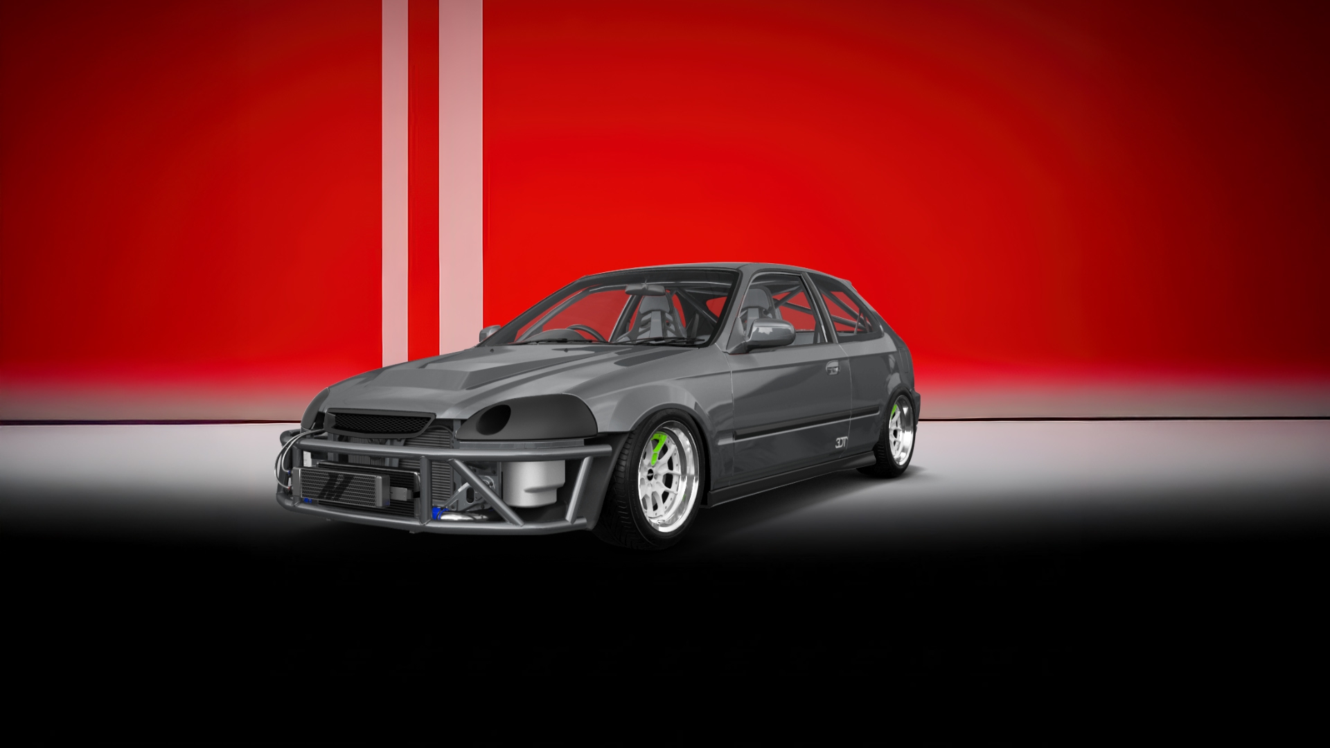 Honda Civic 3 Door Hatchback 1997 tuning