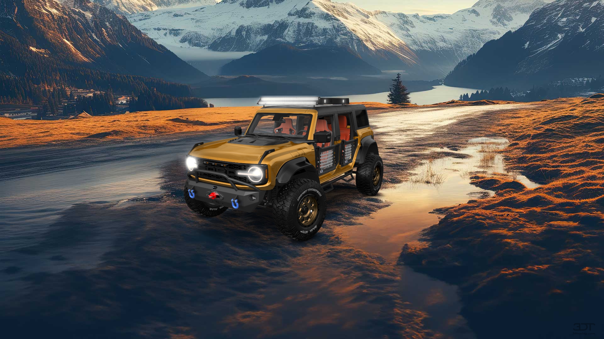 Ford Bronco Raptor 4 Door pickup truck 2022