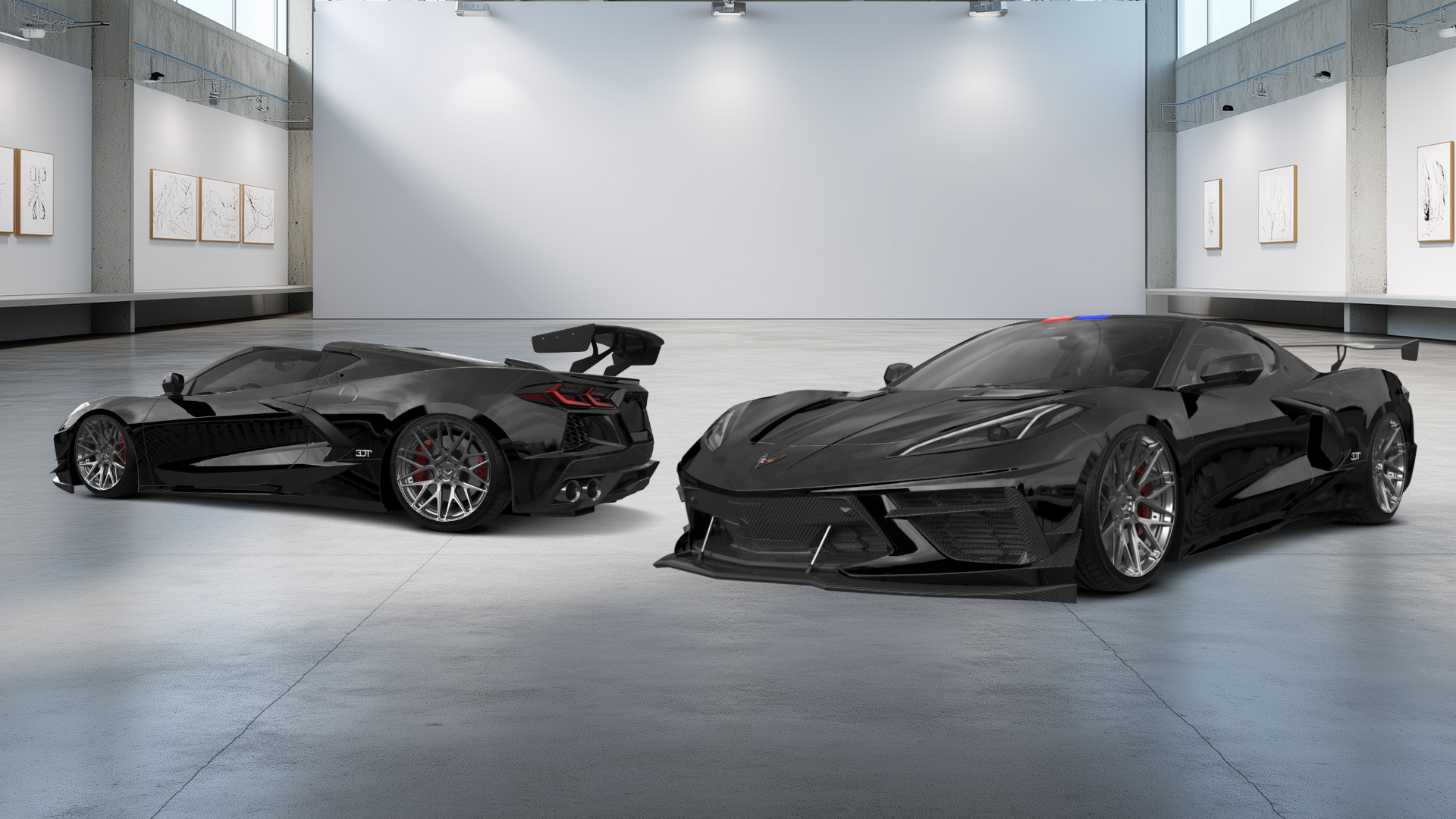 Chevrolet Corvette 2 door targa top 2020 tuning