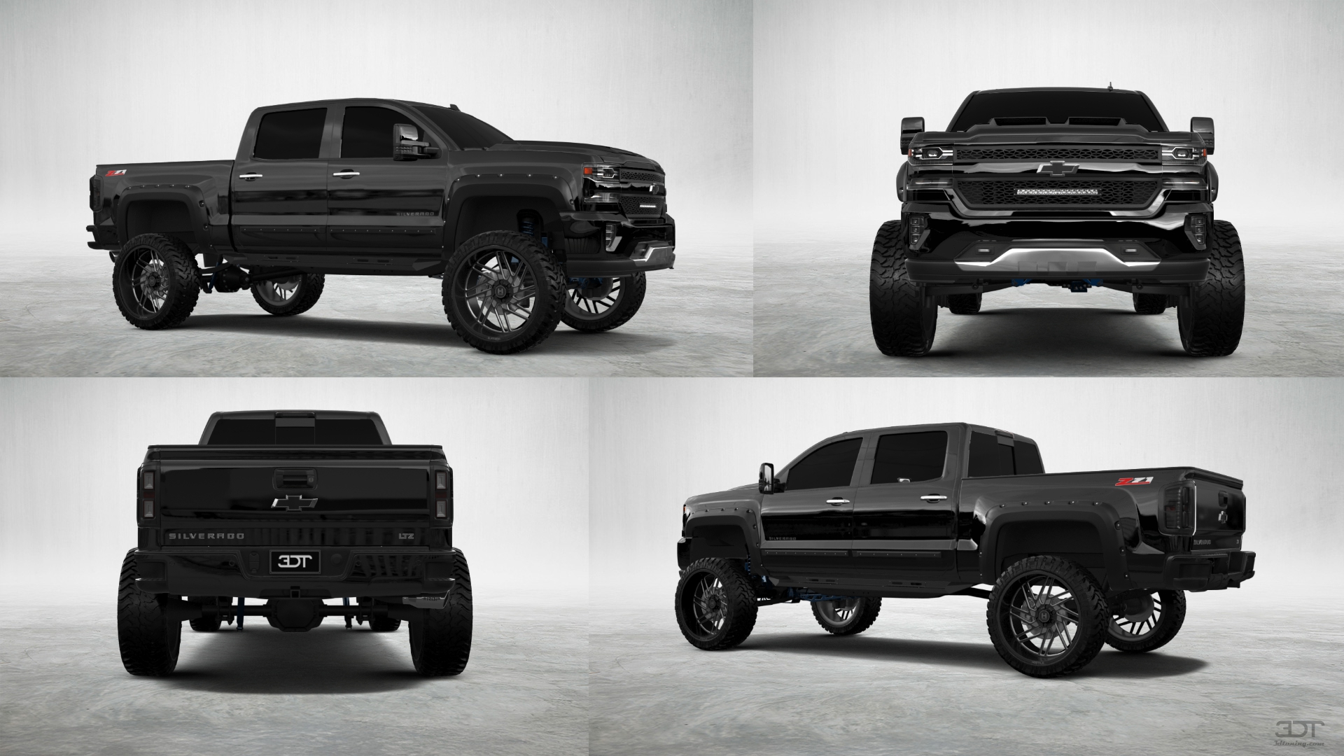 Chevrolet Silverado 1500 4 Door pickup truck 2016 tuning