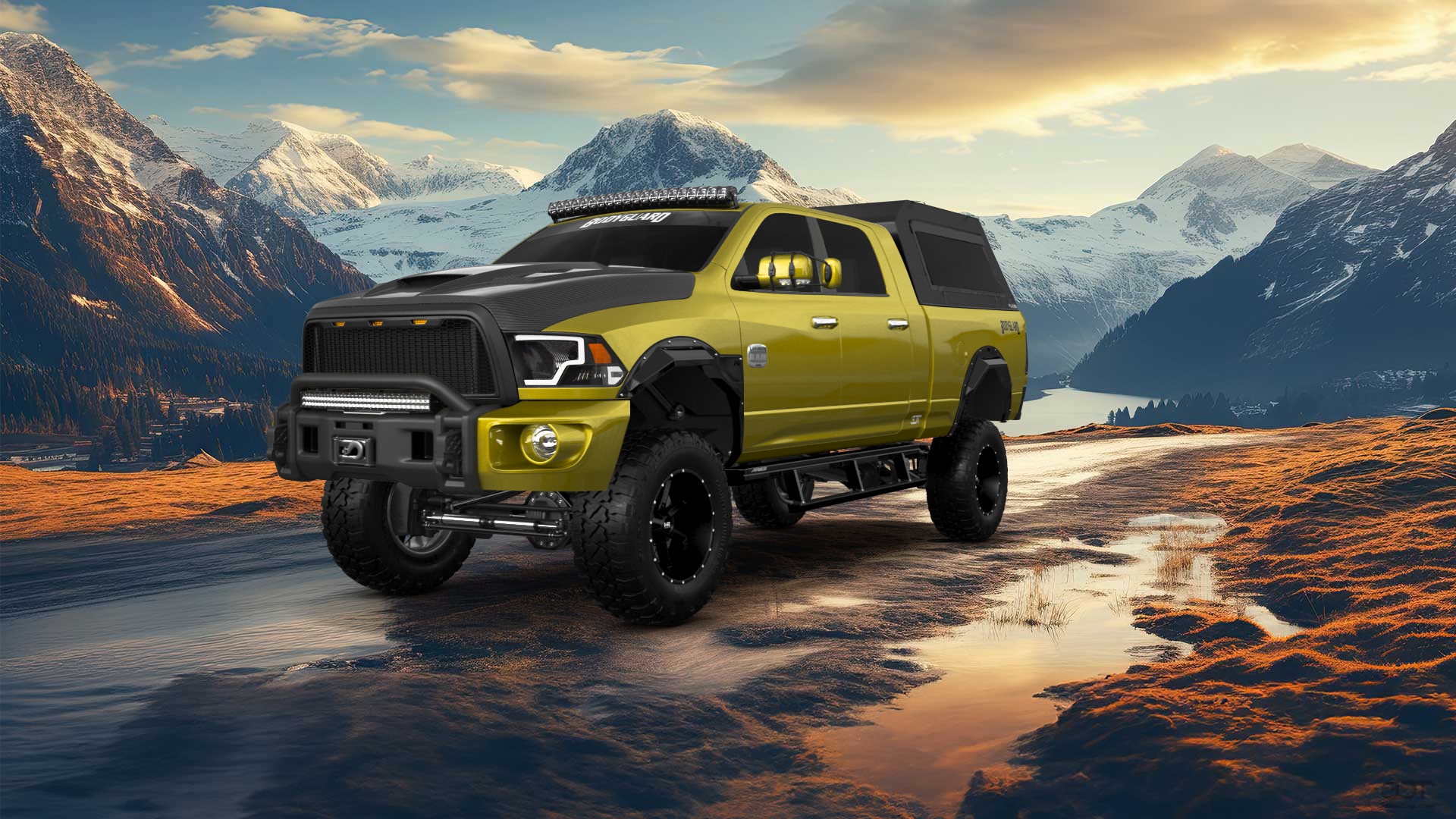 Dodge Ram 2500 Mega Cab 6.4 ft box 4 Door pickup truck 2010