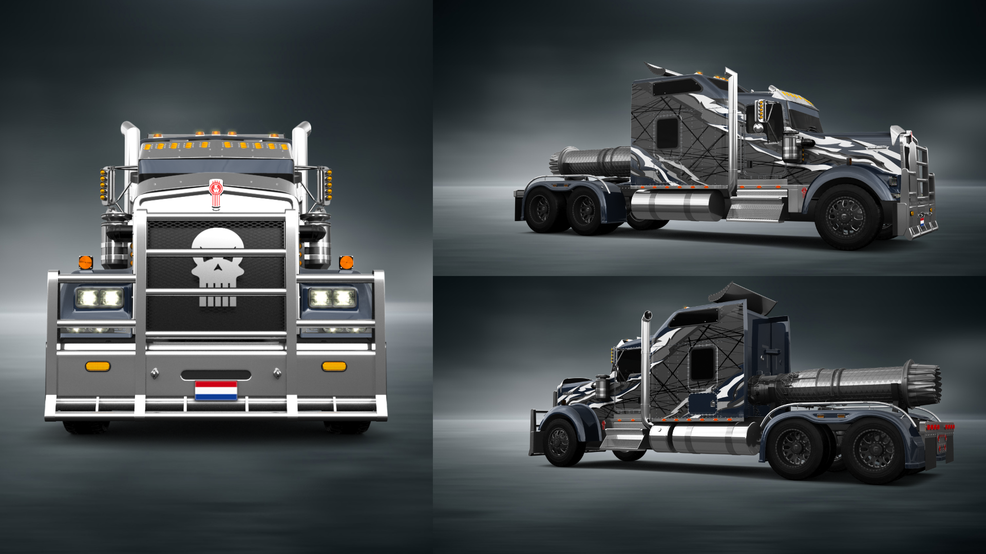 Kenworth W900 Sleeper Cab Truck 2015