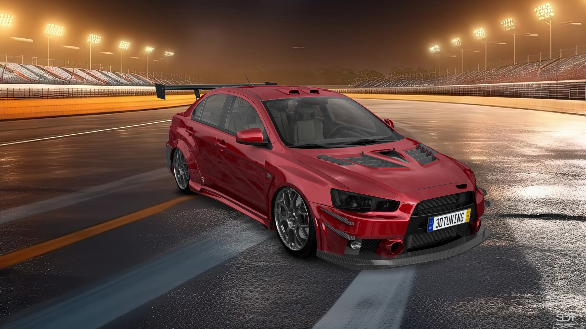 Mitsubishi Lancer Evolution X 2008 — projeto de JC LazyBoii com 44