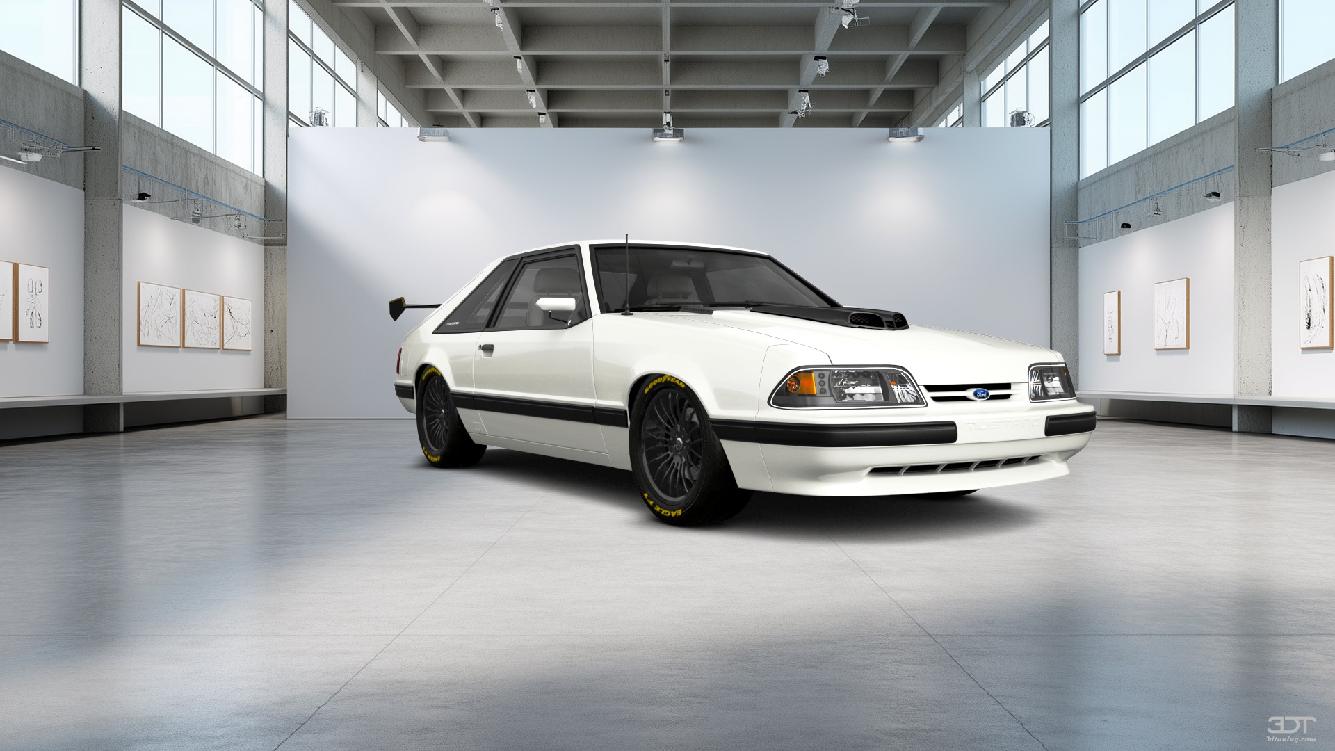 Ford Mustang 3 Door Hatchback 1988 tuning