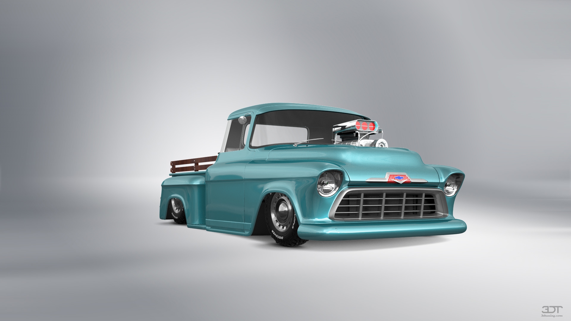 Chevrolet 3100 2 Door pickup truck 1955 tuning