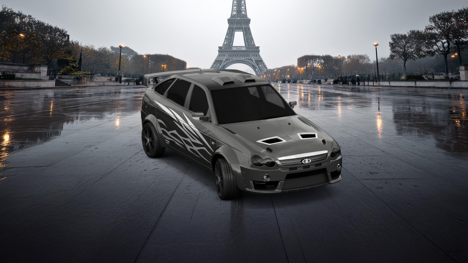 Lada Priora 2172 5 Door Hatchback 2012 tuning