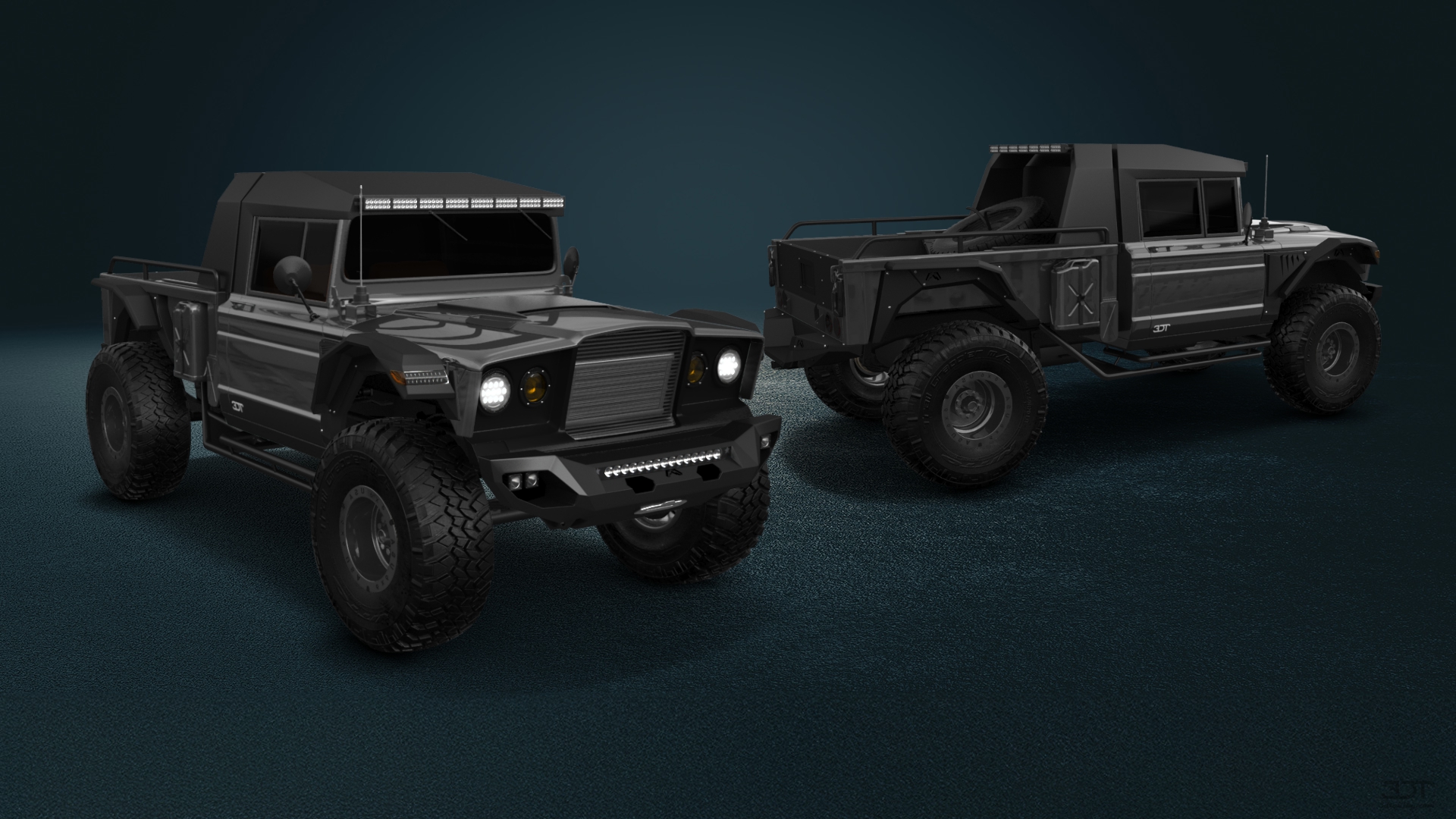 Jeep Kaiser M715 2 Door pickup truck 1968