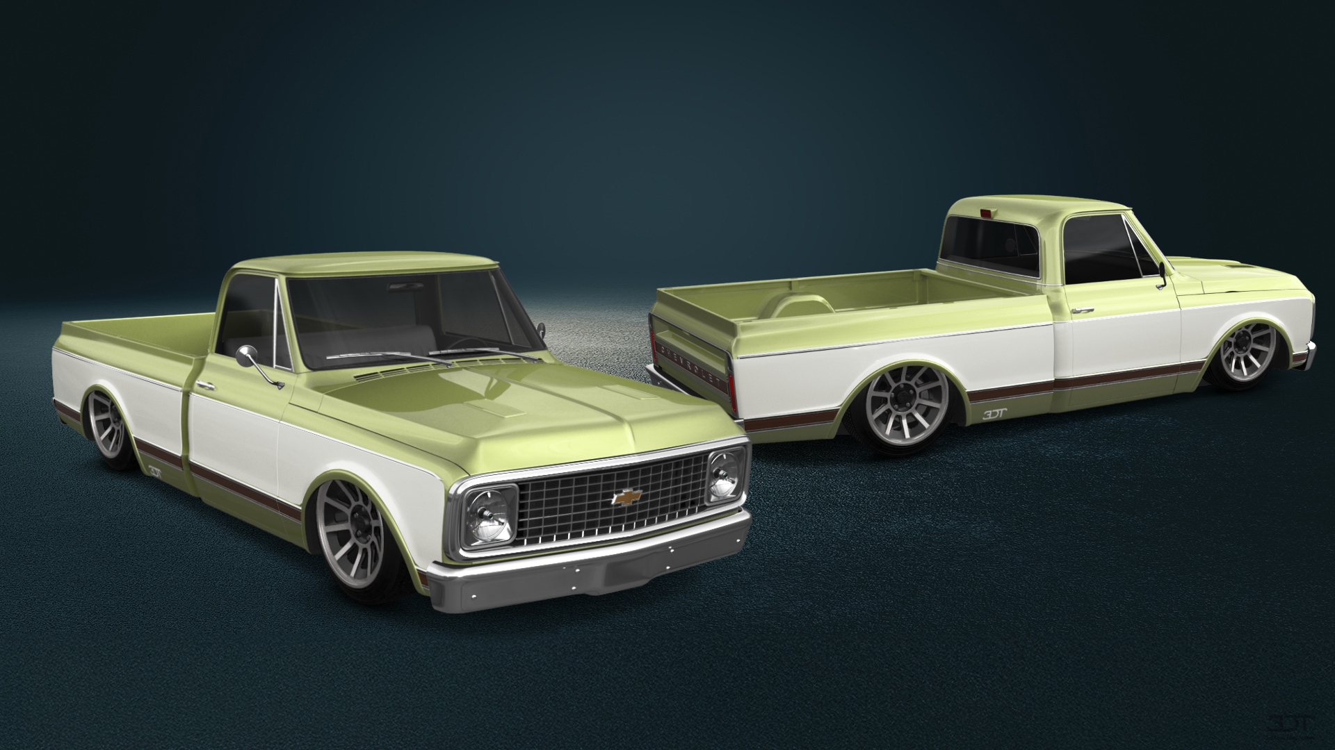 Chevrolet C-10 Cheyenne 2 Door pickup truck 1972