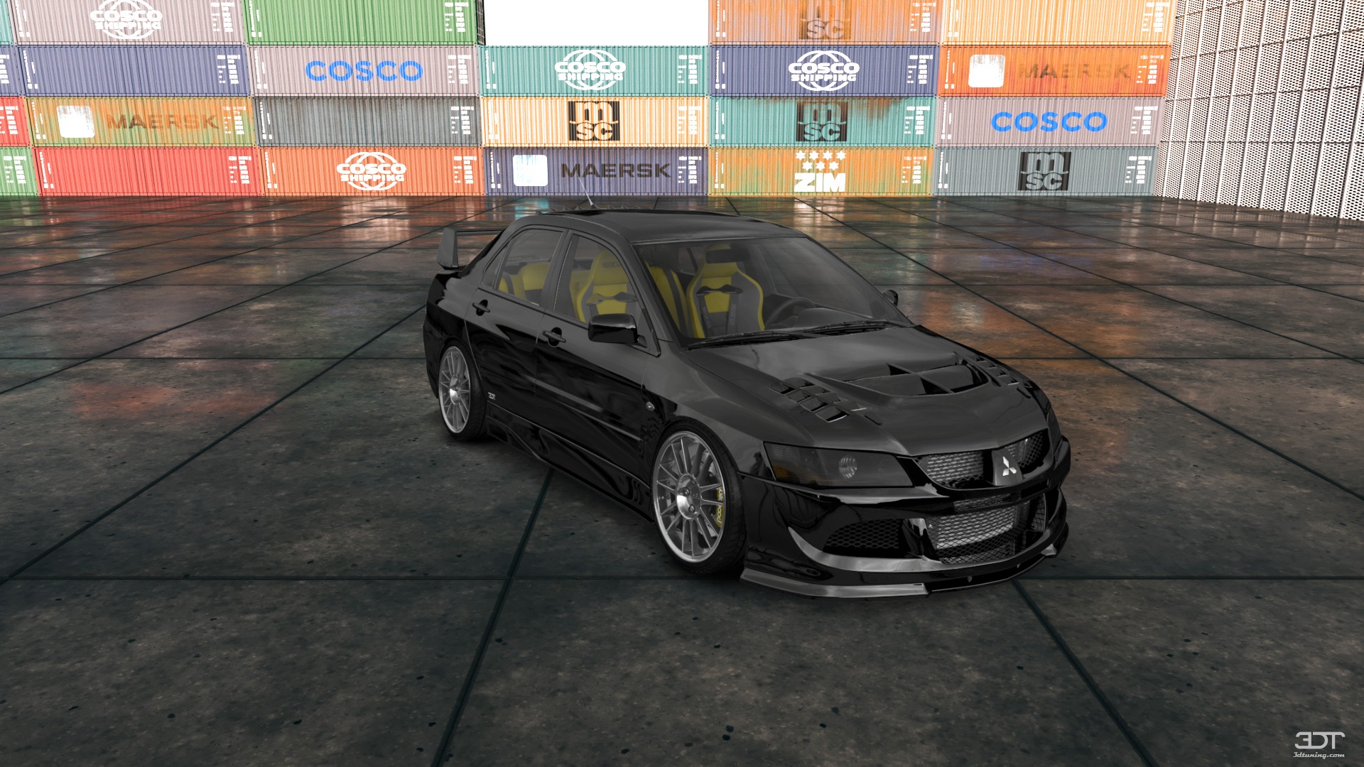 Mitsubishi Lancer Evo IX 4 Door Saloon 2005 tuning