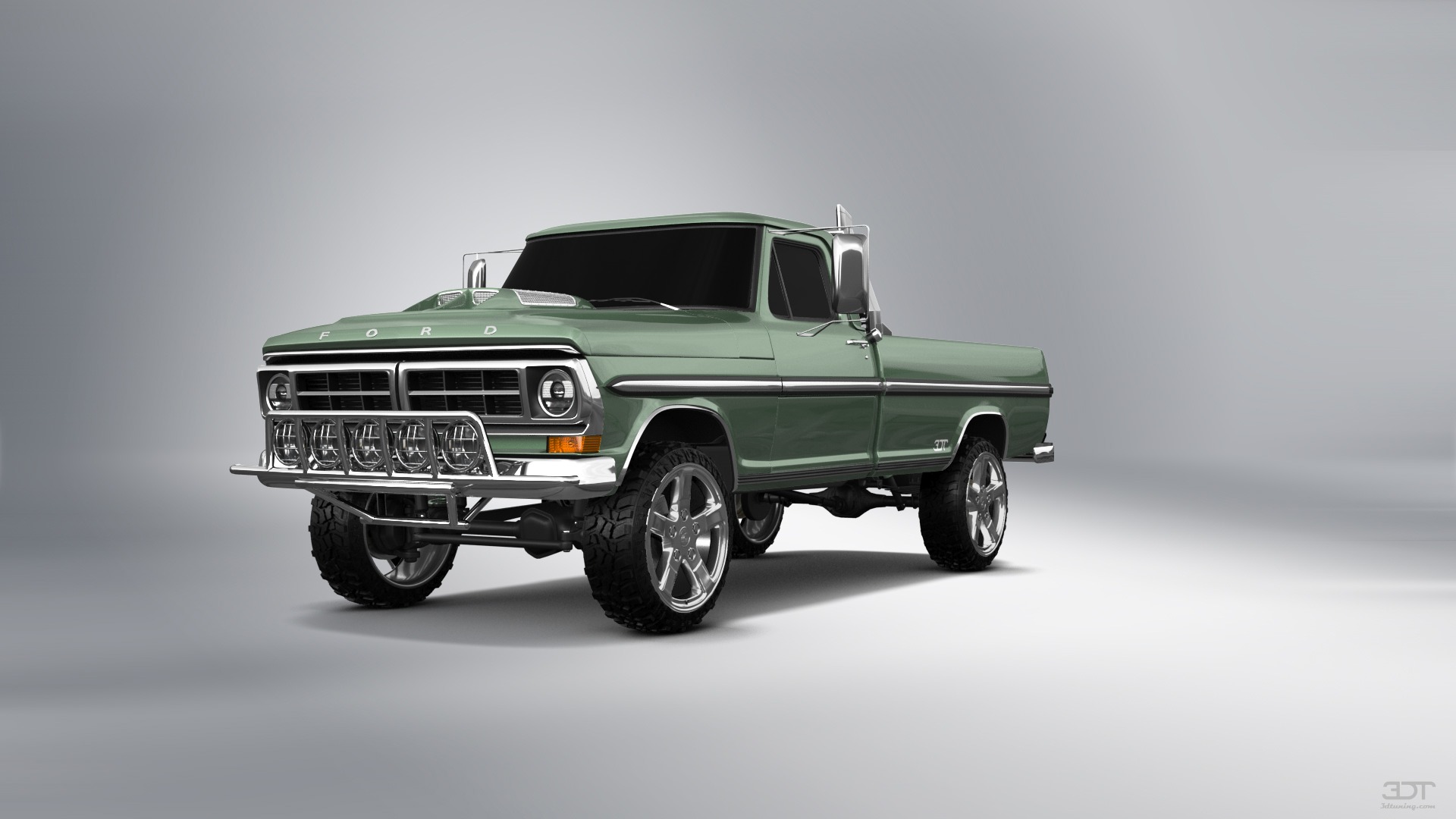 Ford F-250 2 Door pickup truck 1971