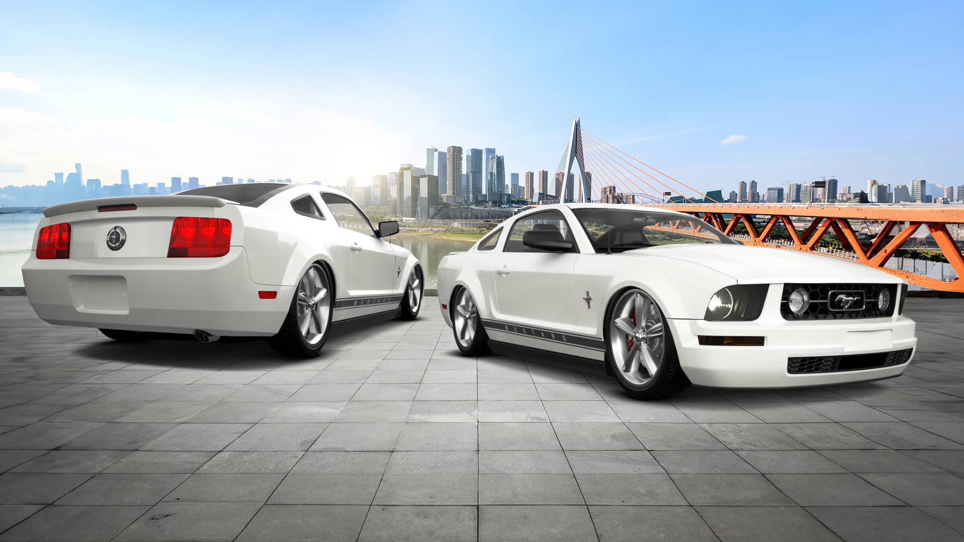 Tuning Ford Mustang 2 Door Coupe 2006