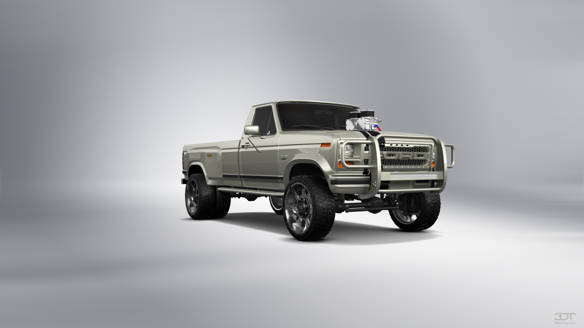 Ford F-350 Dually Regular Cab 2 Door pickup truck 1980 tuning