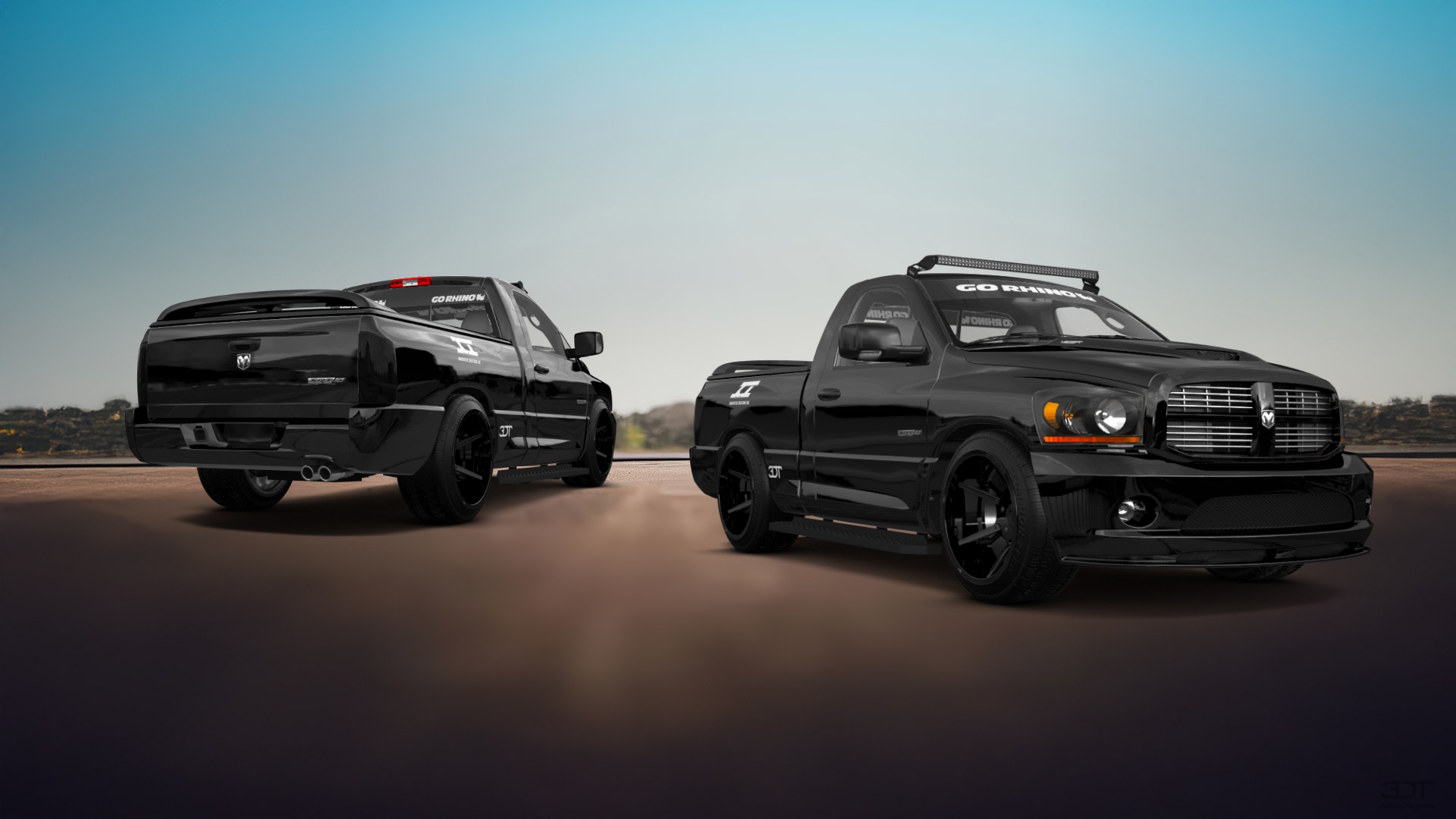 Dodge Ram SRT-10 2 Door pickup truck 2006 tuning