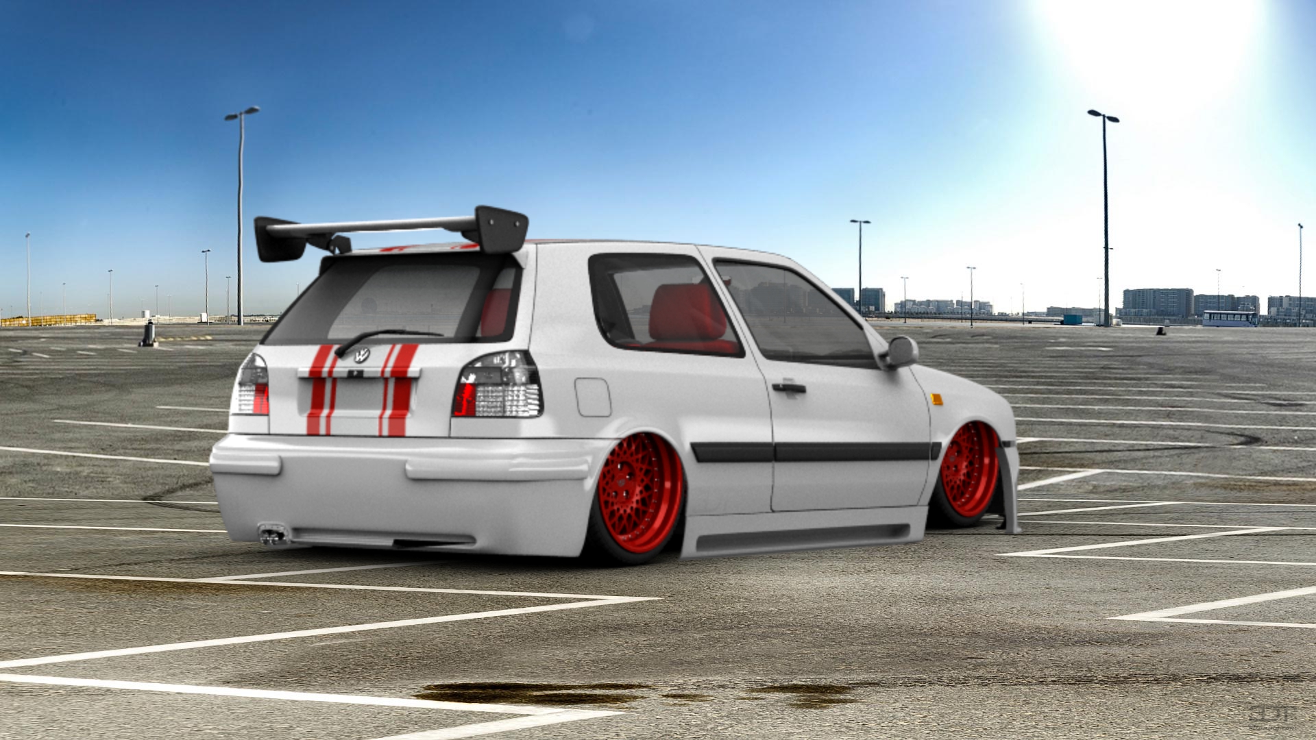 Volkswagen Golf 3 3 Door Hatchback 1991 tuning